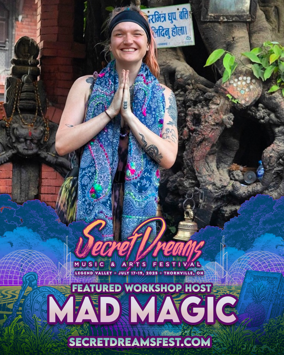 Yoga Nidra @ Secret Dreams Music and Arts Festival