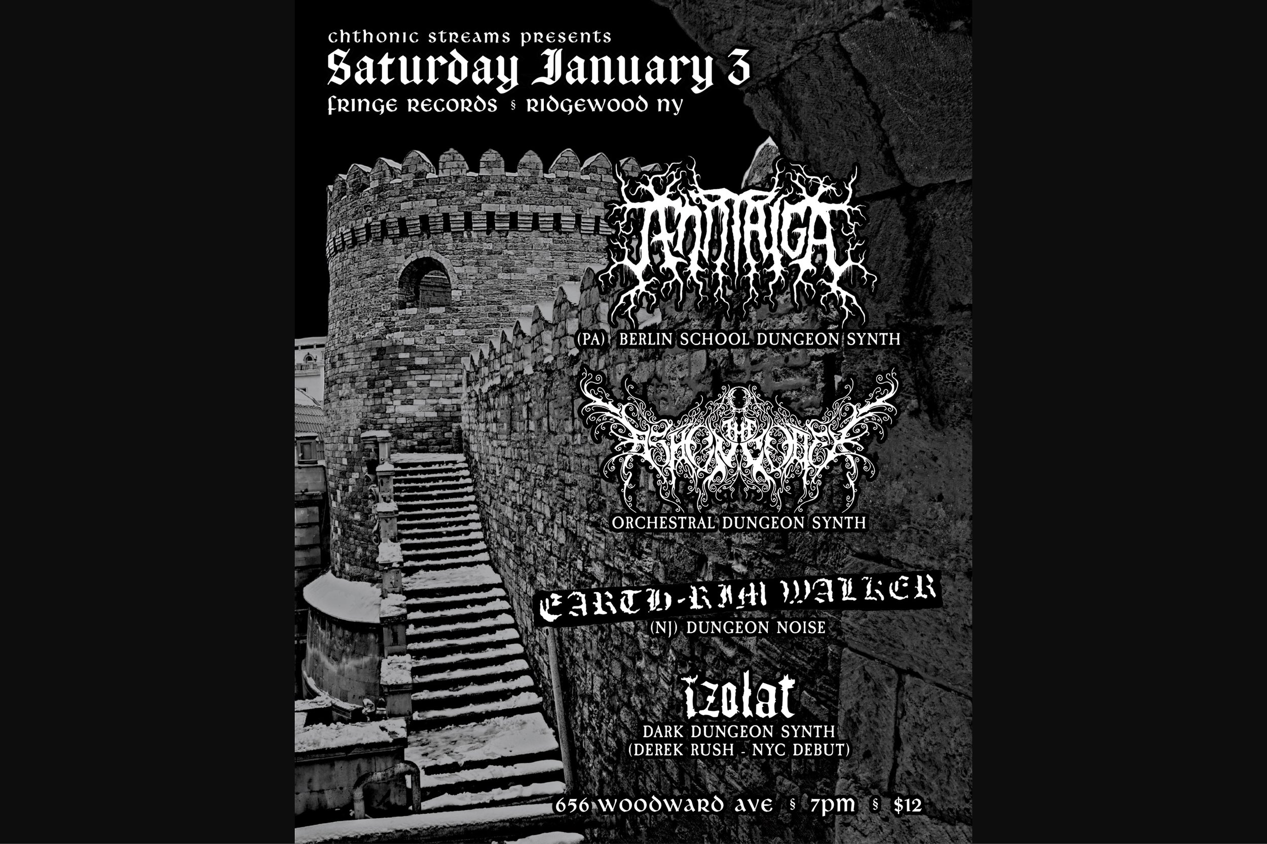 Chthonic Streams Presents…