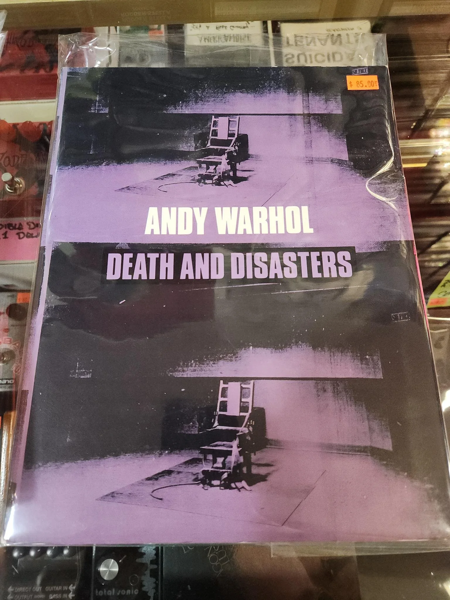Andy Warhol "Death And Disasters" Book