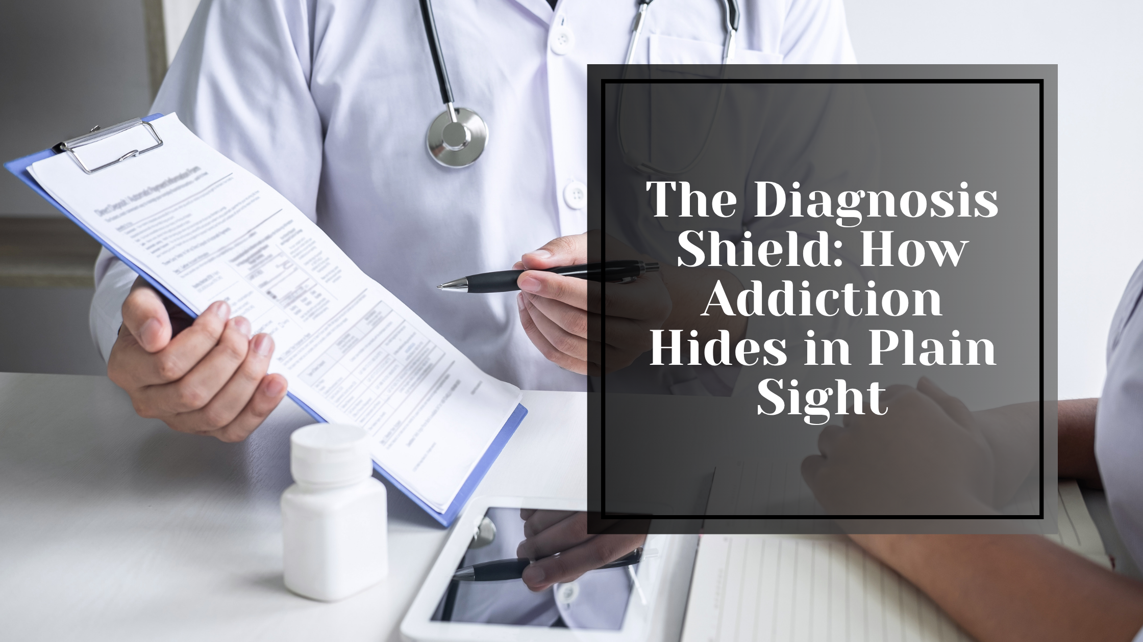The Diagnosis Shield: How Addiction Hides in Plain Sight