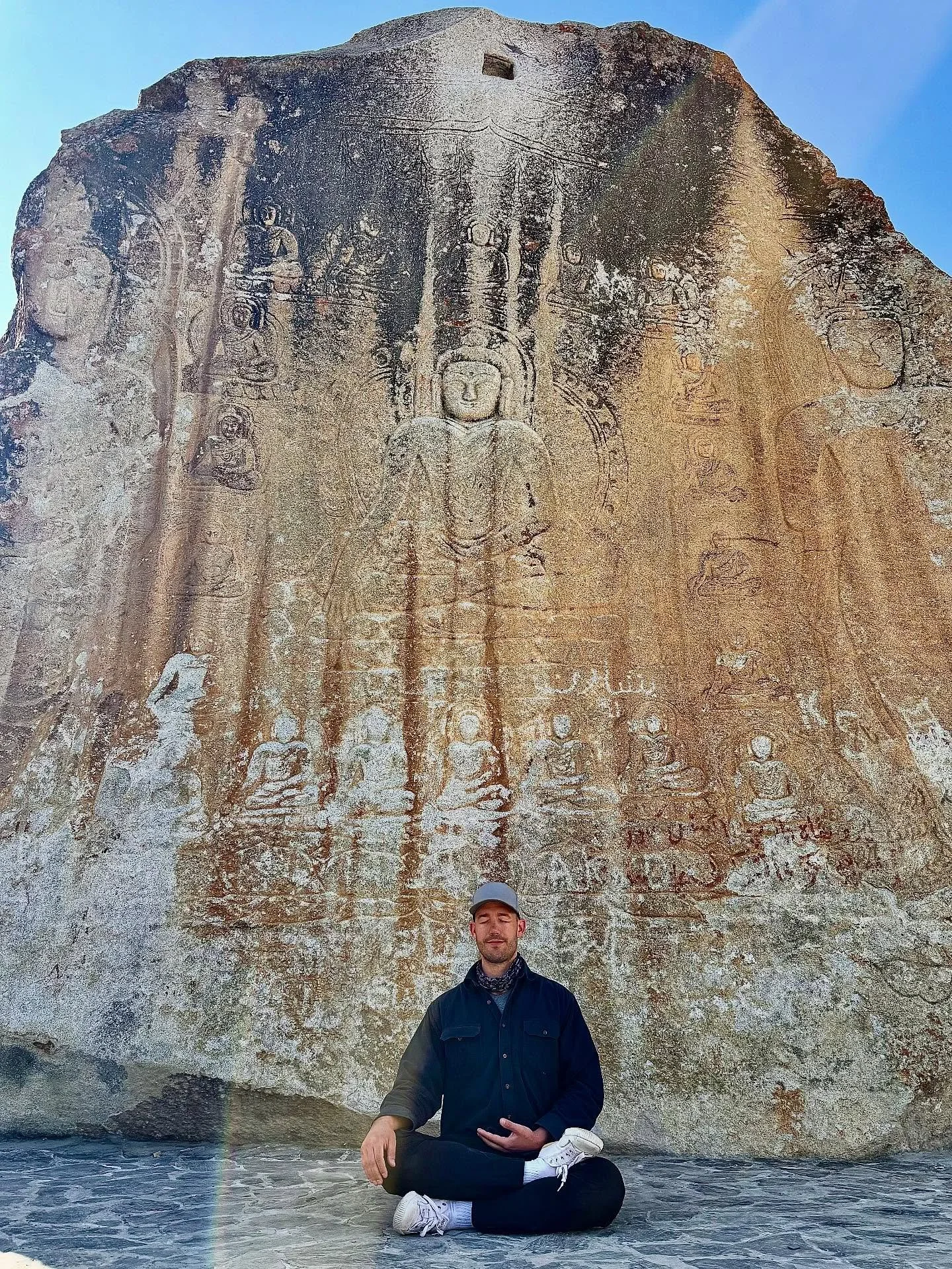 I think it&rsquo;s interesting that the opposite of being active in yoga is not being passive. It&rsquo;s being receptive. &mdash;Cyndi Lee
🧘&zwj;♂️ 
I love coming across Buddhist art, temples and general influence in unexpected. Pakistan being an I