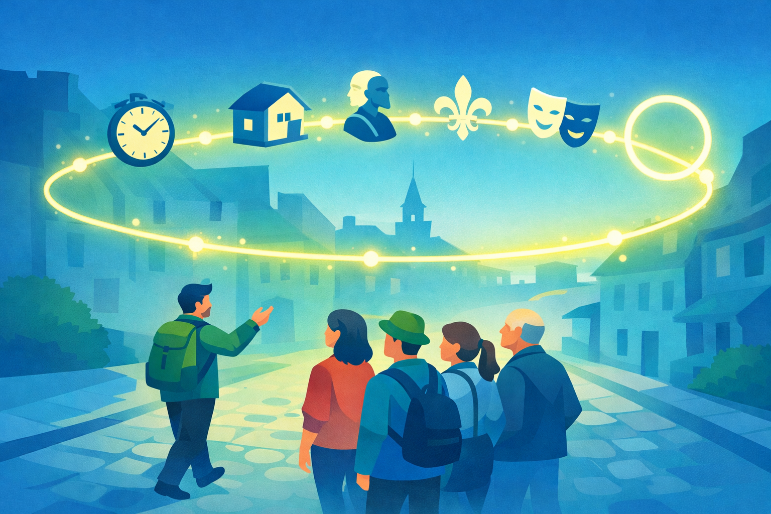 Structurer sa visite avec un fil conducteur