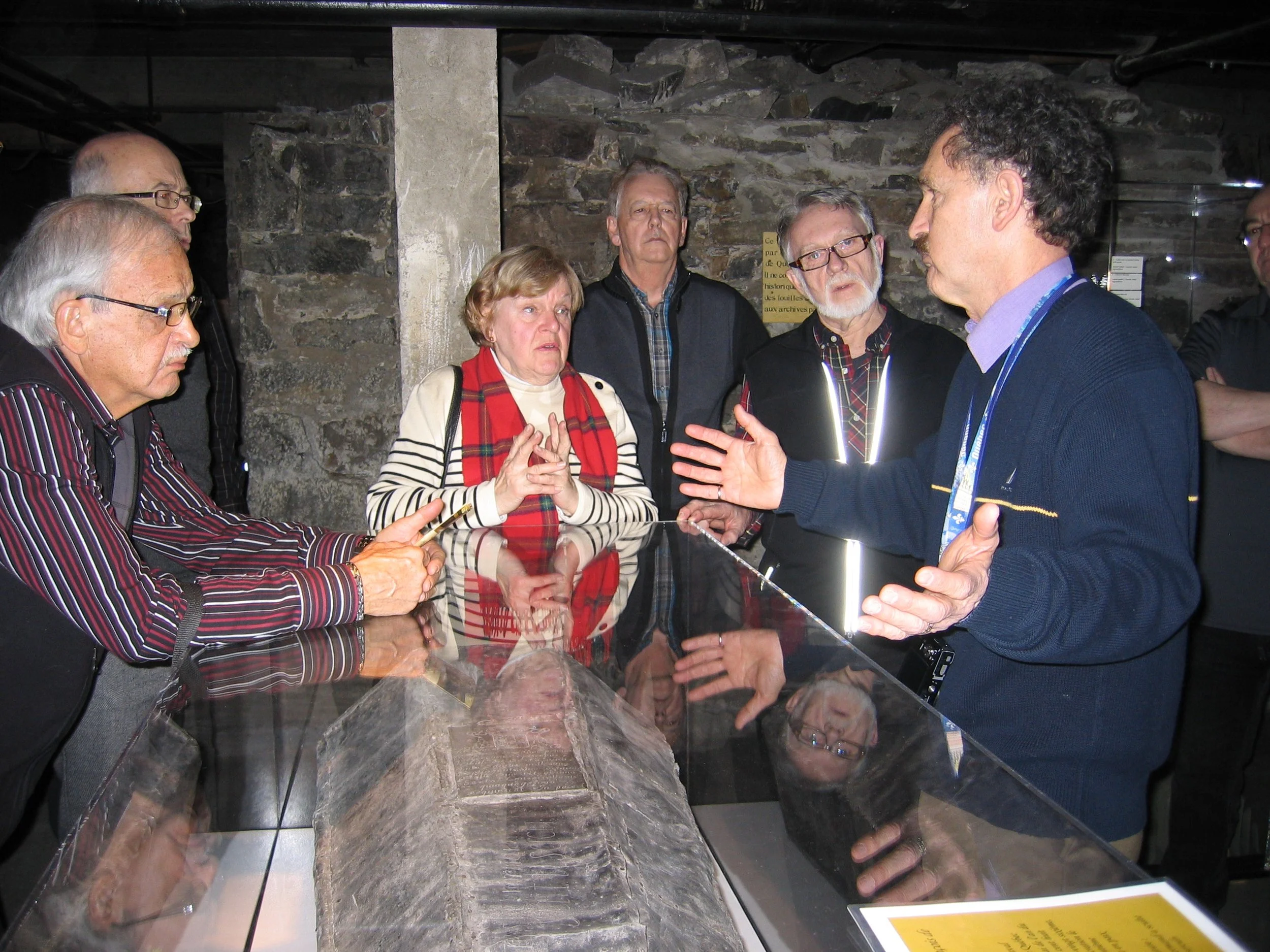Visite de la crypte de Notre-Dame-de-Québec