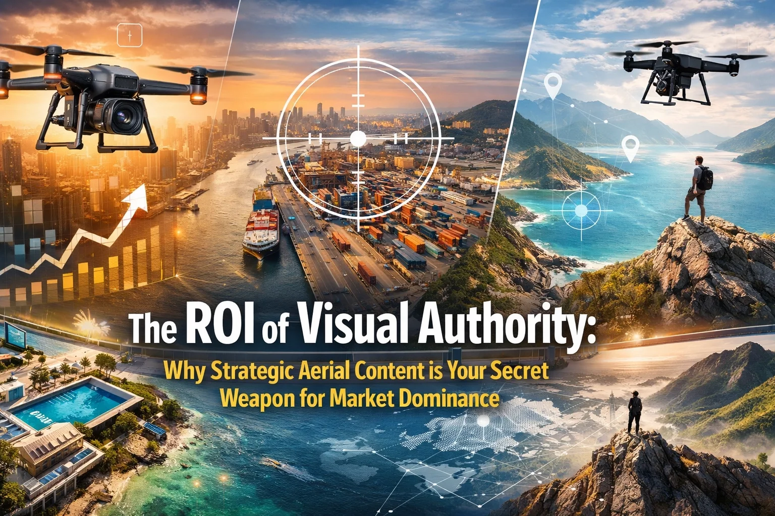 The ROI of Visual Authority: Why Strategic Aerial Content is Your Secret Weapon for Market Dominance