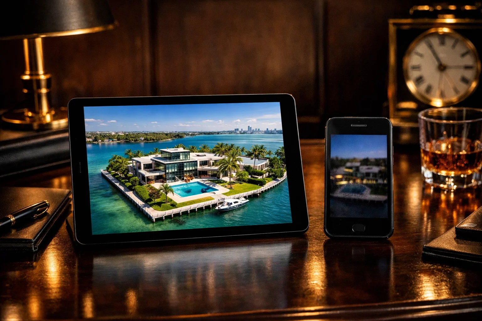 Professional aerial drone photography vs. amateur smartphone photos building business visual authority.