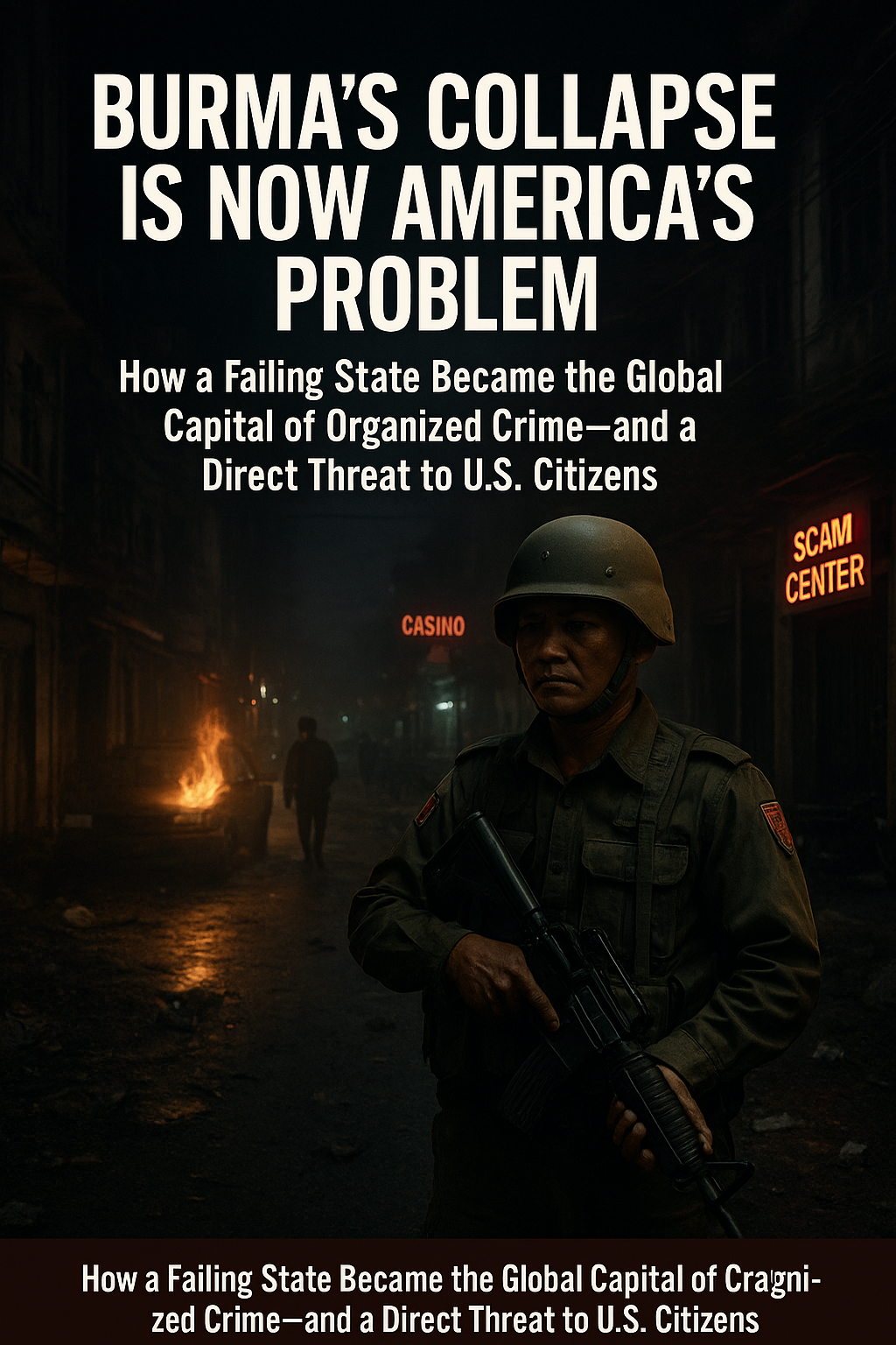 Burma’s Collapse Is Now America’s Problem: How a Failing State Became the Global Capital of Organized Crime—and a Direct Threat to U.S. Citizens