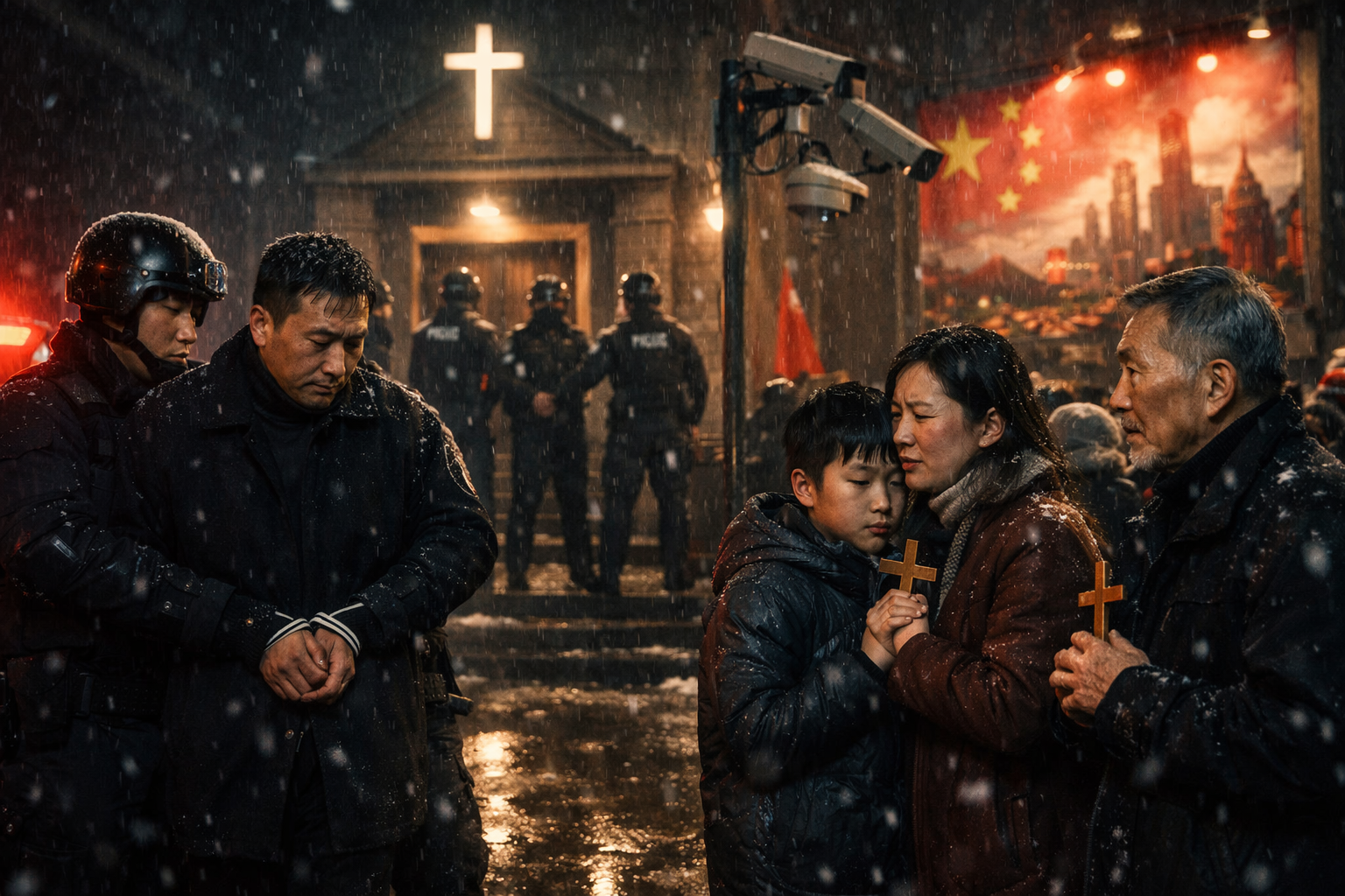 Christmas Under Oppression: China’s Intensified Crackdown on Christians (Oct–Dec 2025)