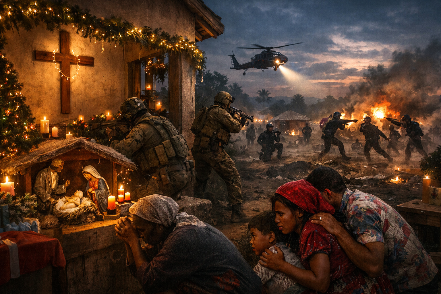 Christmas Under Fire: Nigeria’s Christians Targeted — and the U.S. Hits ISIS Camps on Christmas Day