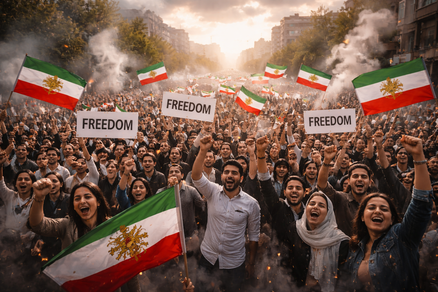 Iran’s Freedom Surge: A Nation Rejects the Boot of Totalitarian Rule