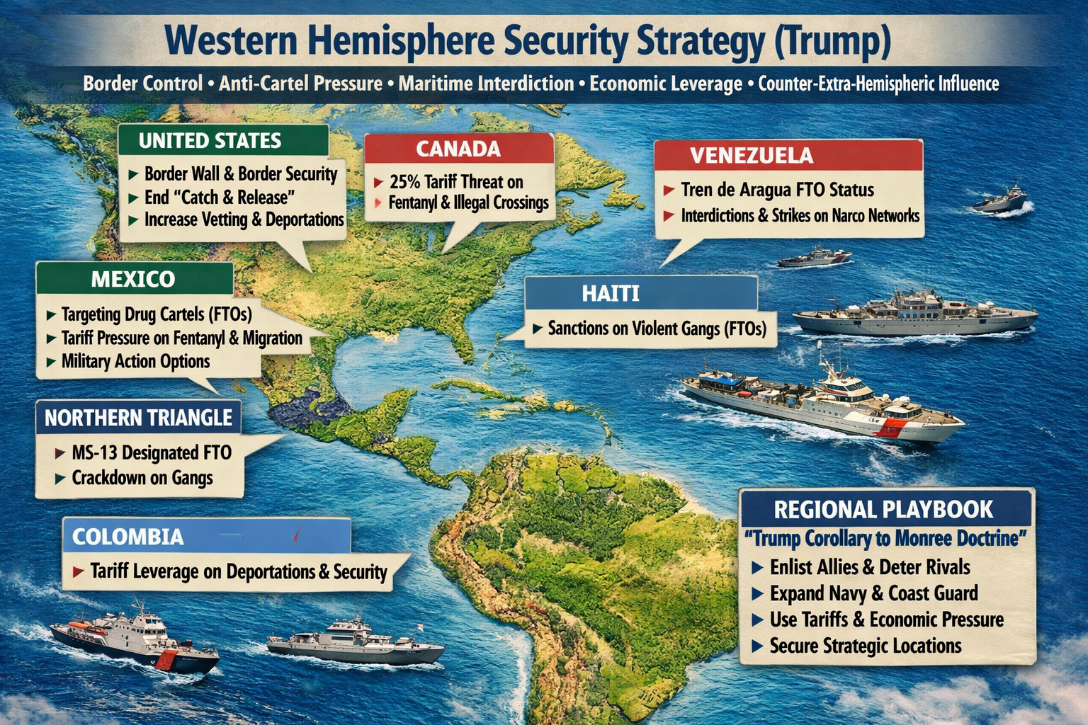 Why a Western Hemisphere security strategy matters — and what the U.S. gains from it