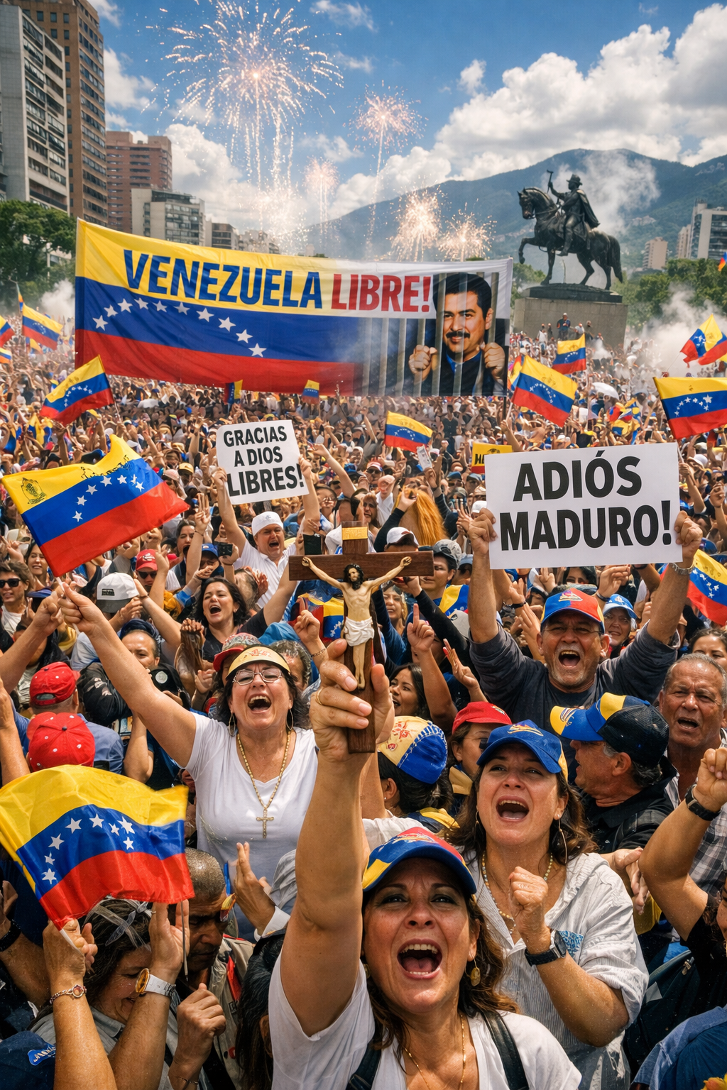 Venezuela’s “Freedom Sunday”: When a Nation’s Faithful Started Breathing Again After Maduro’s Fall