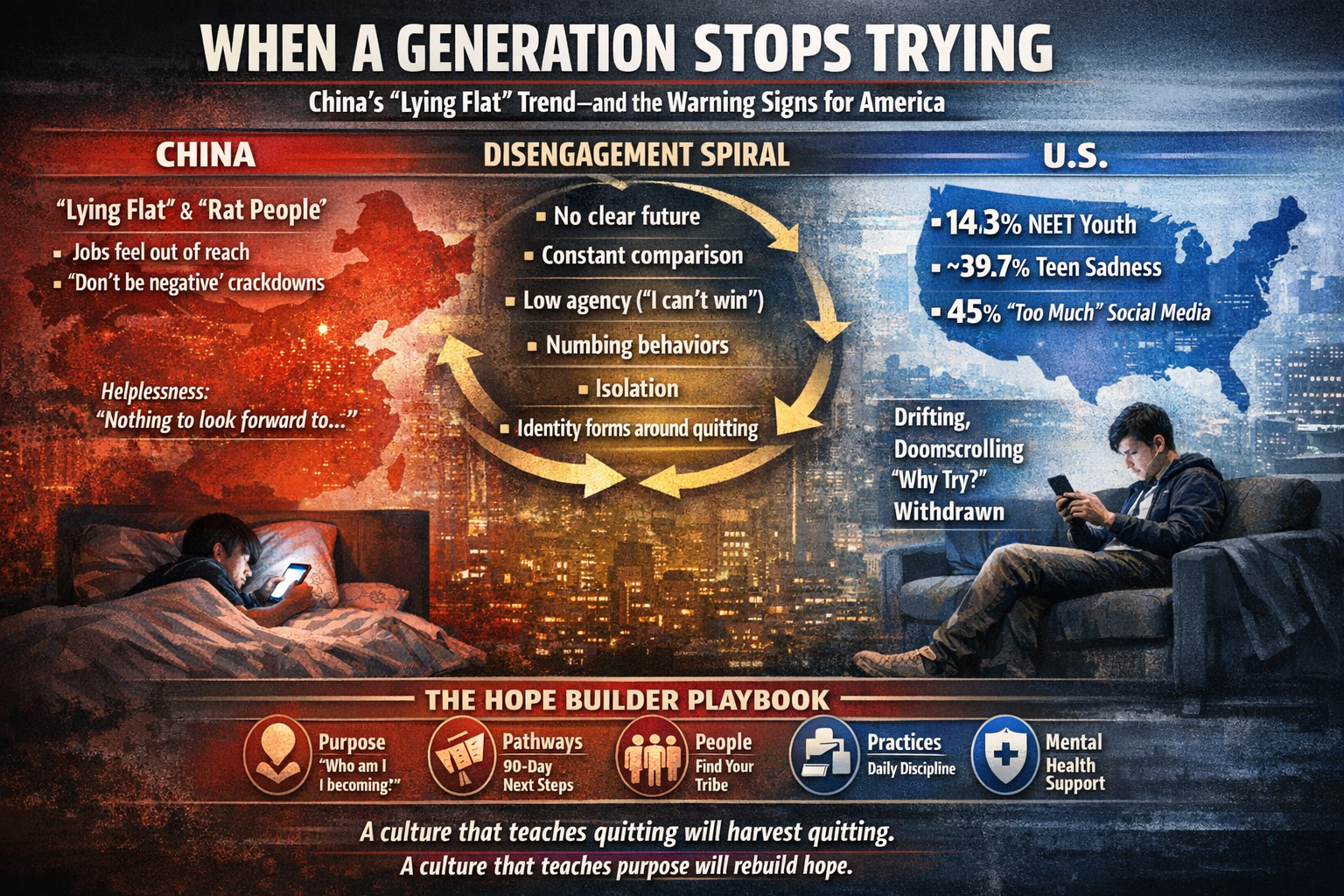 When a Generation Stops Trying: A PowerMentor Perspective on Disengagement—and How Purpose Changes Everything