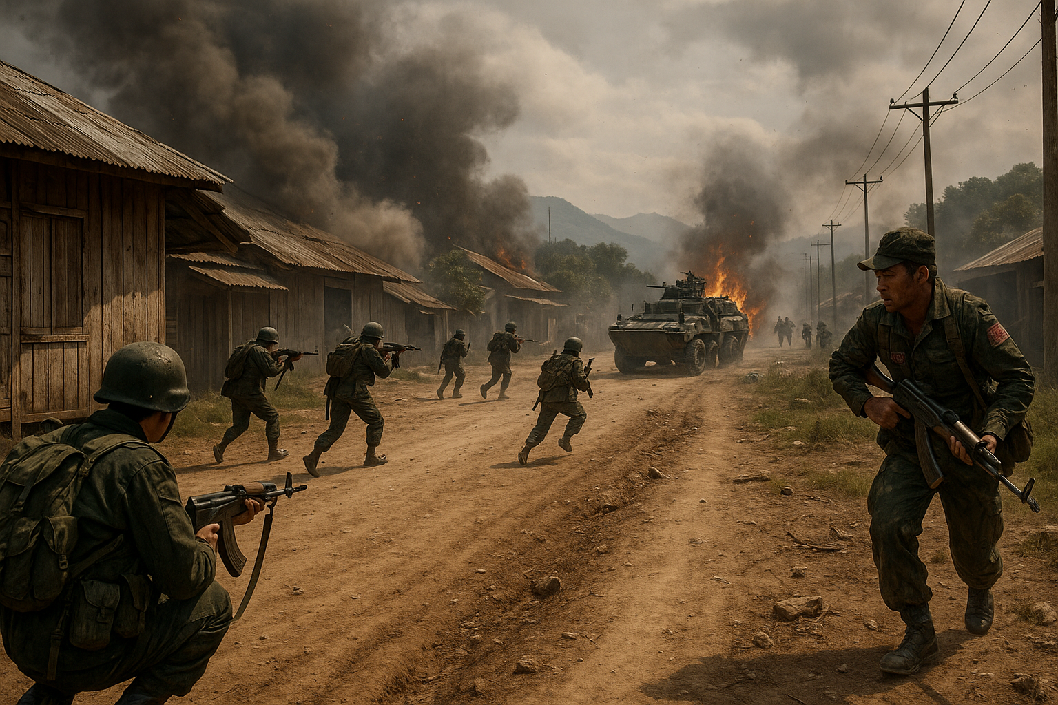 The Battle for Asian Highway 1: KTLA’s Rise, Karen Fragmentation, and the Fight for Kawthoolei’s Future