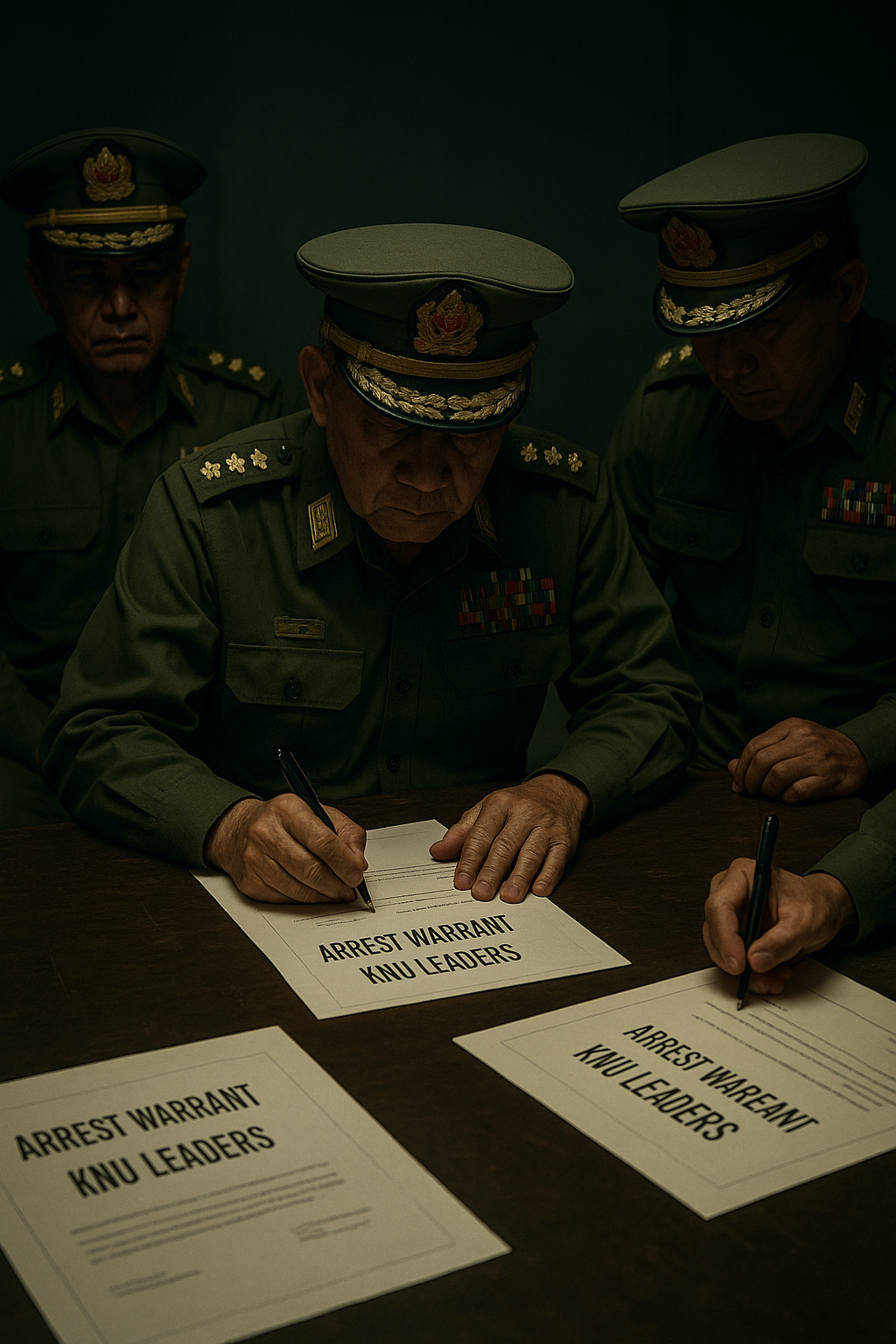 The Inevitable Reckoning: Junta Charges 22 KNU Officials — and Karma May Finally Be Catching Up