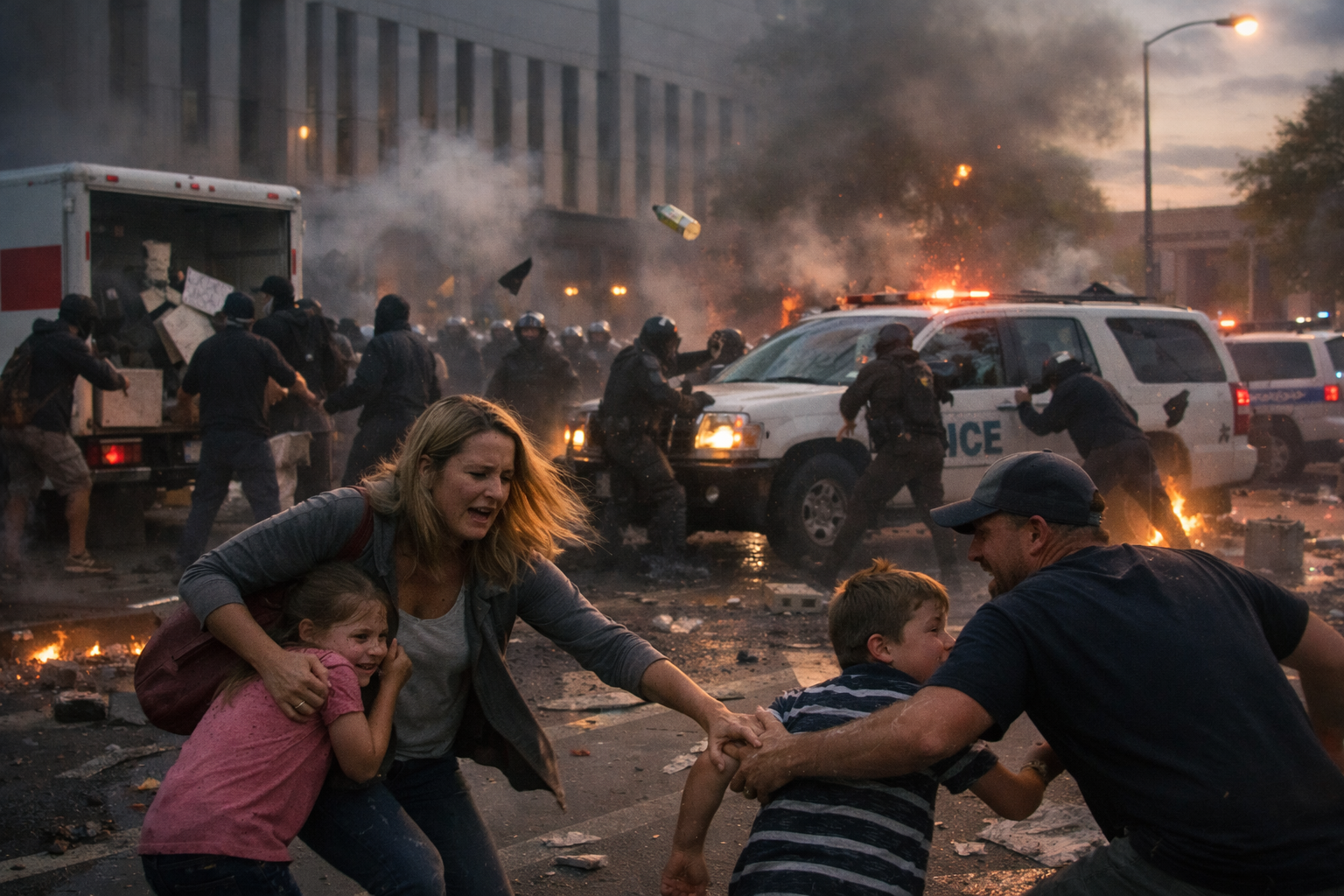 Manufactured Chaos: How So-Called “Peaceful” Protests Are Built to Escalate Into Violence