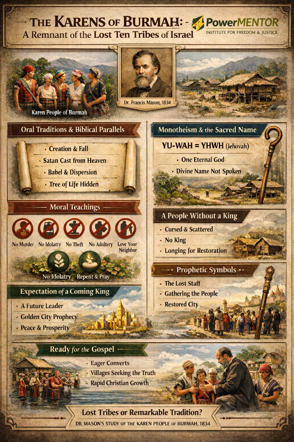 The Karens of Burmah and the Pattern of Exile and Restoration