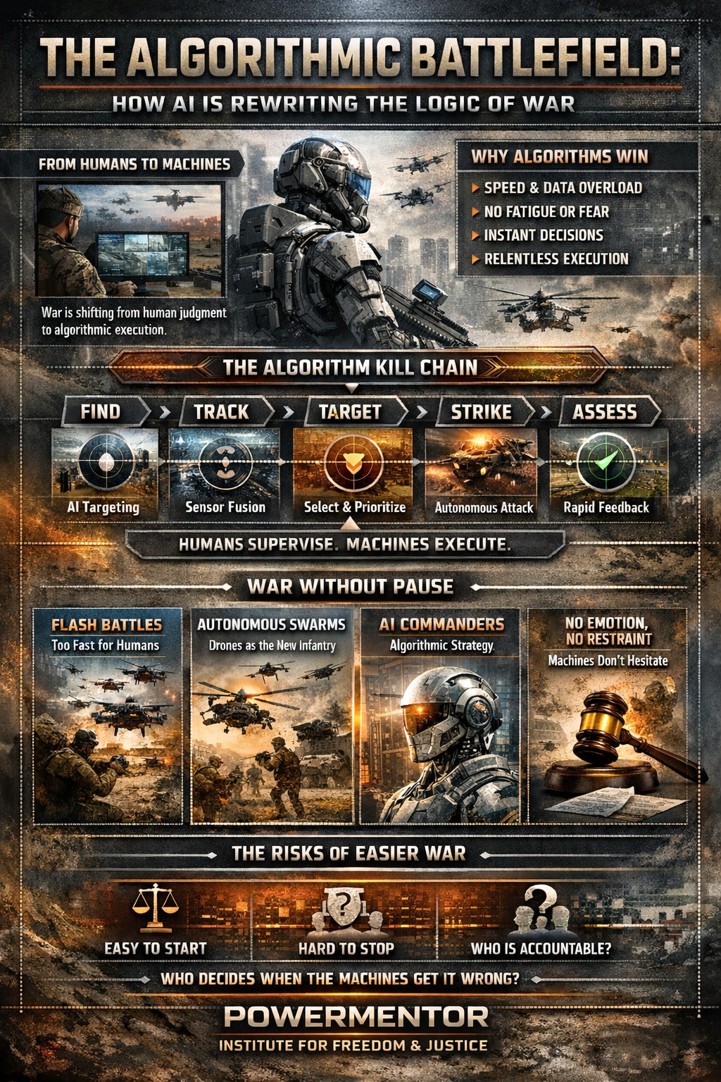 The Algorithmic Battlefield: How AI Is Rewriting the Logic of War