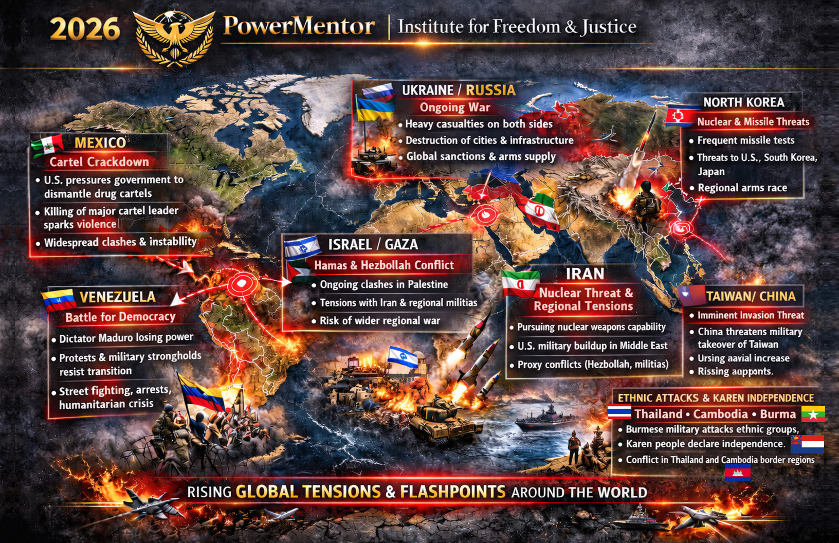 2026 Rising Global Tensions and Flashpoints