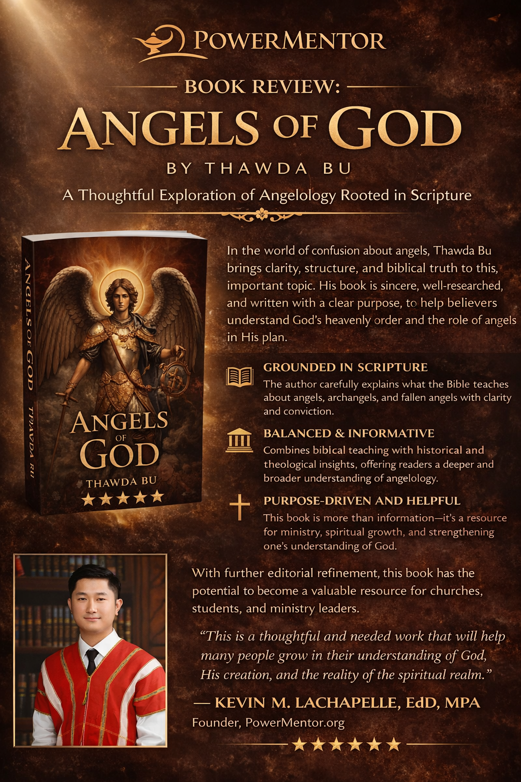 Book Review: Angels of God by Thawda Bu