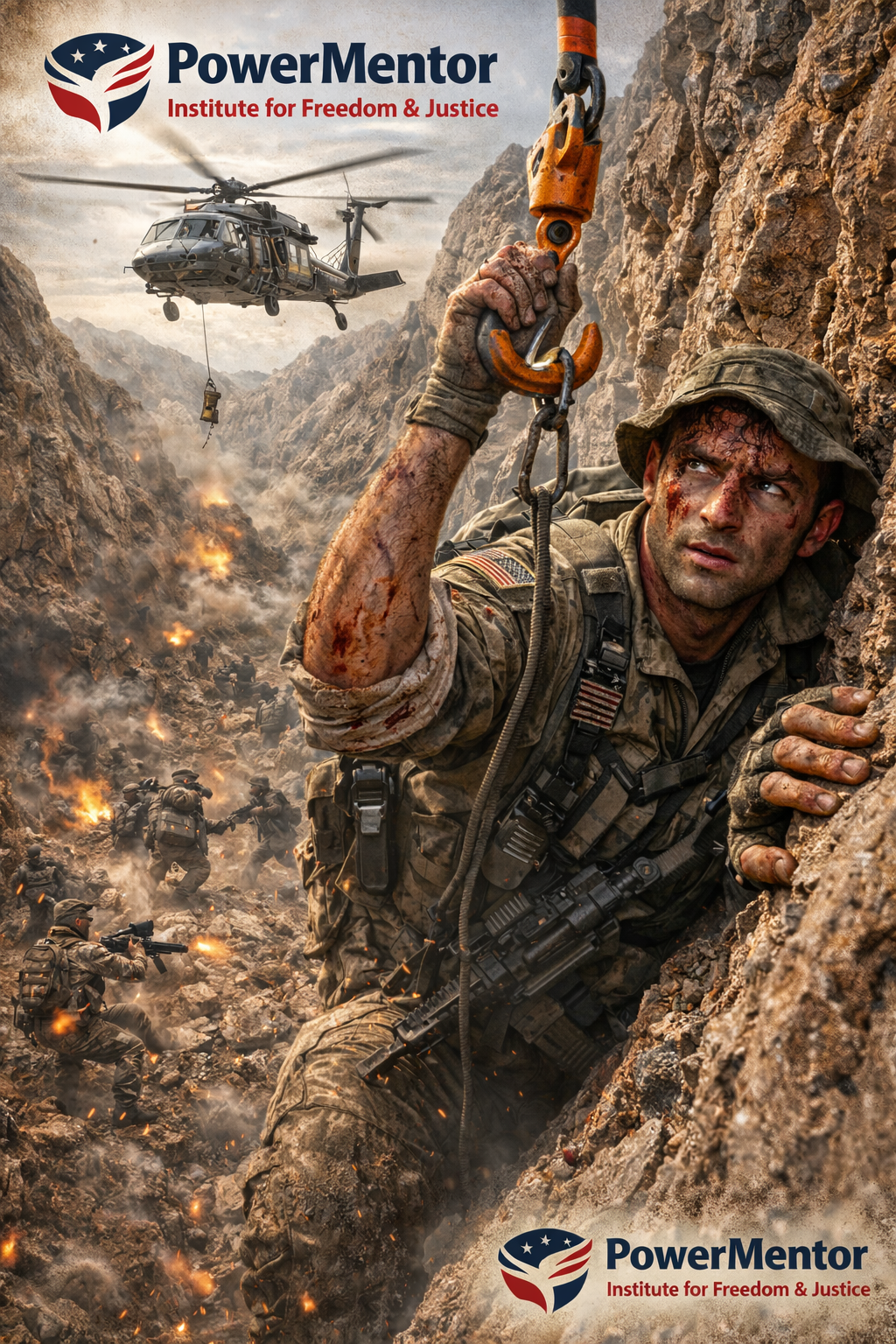 48 Hours Hunted: The Airman, the Mountain, and the Lie That Saved His Life