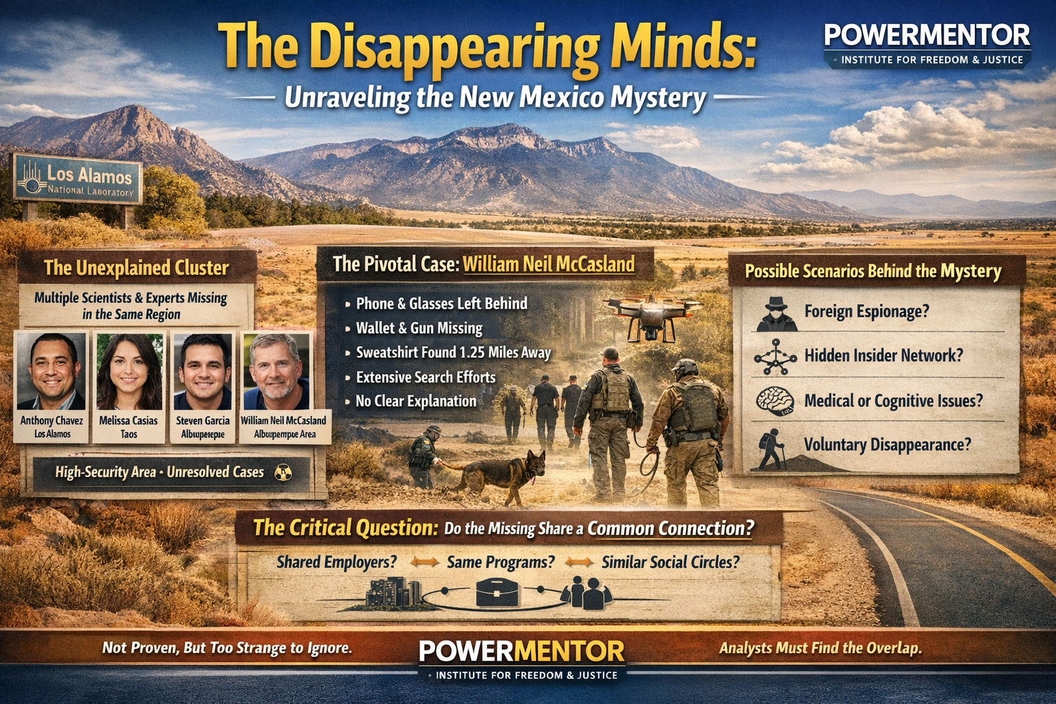 The Disappearing Minds: A Deeper Look at the New Mexico Cluster