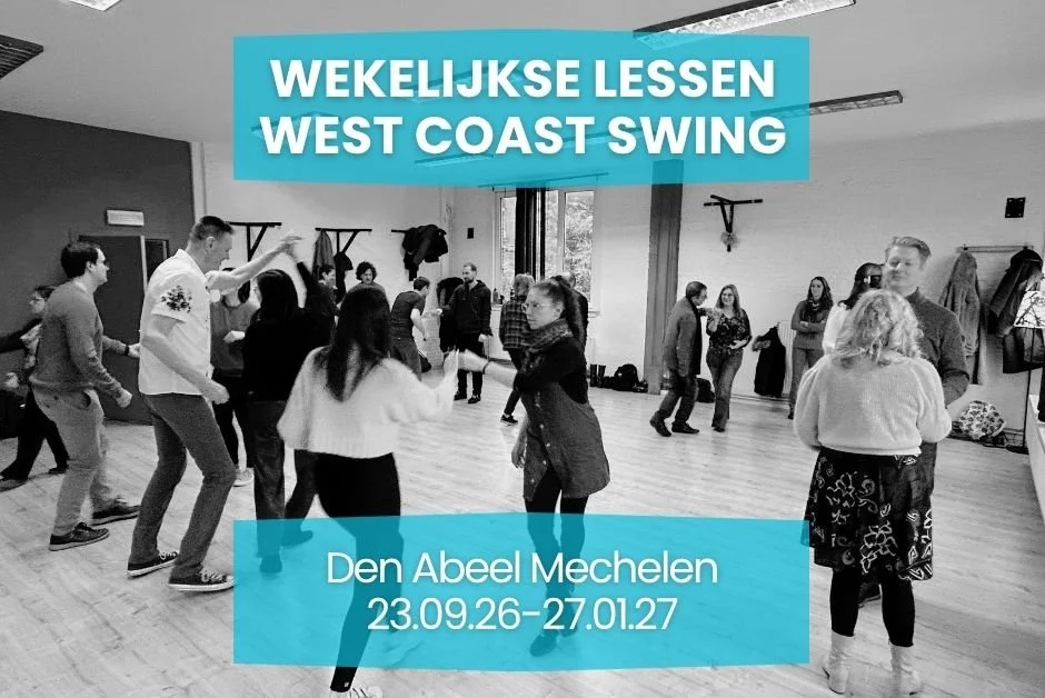 START WEKELIJKSE LESSEN West Coast Swing @mechelen