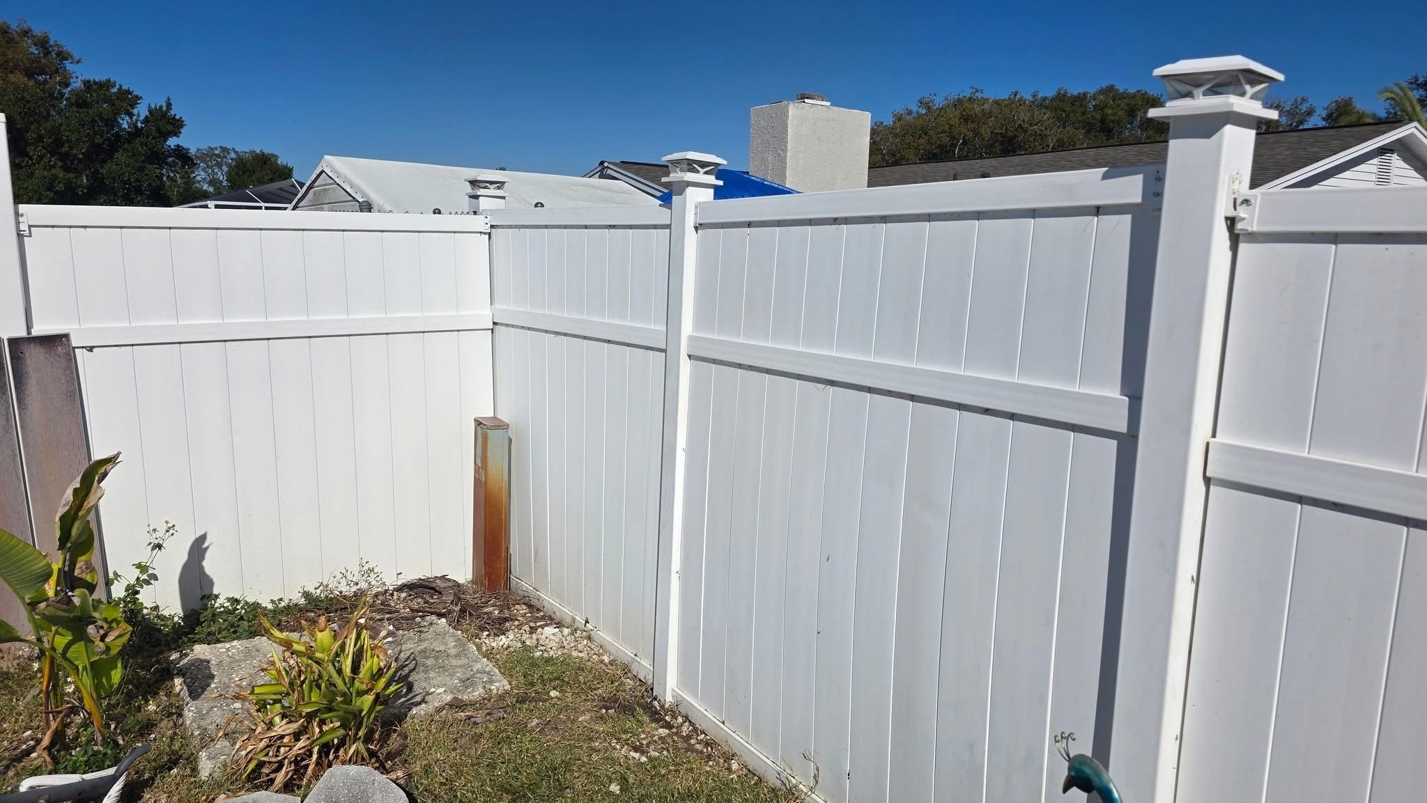 Repaired Fence