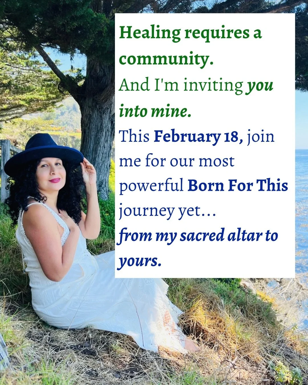 Healing requires a community. And I&rsquo;m inviting you into mine.

This February 18th, I&rsquo;m showing up to our Born For This morning practice not as someone who has transcended struggle, but as someone walking through it, with this diagnosis, w