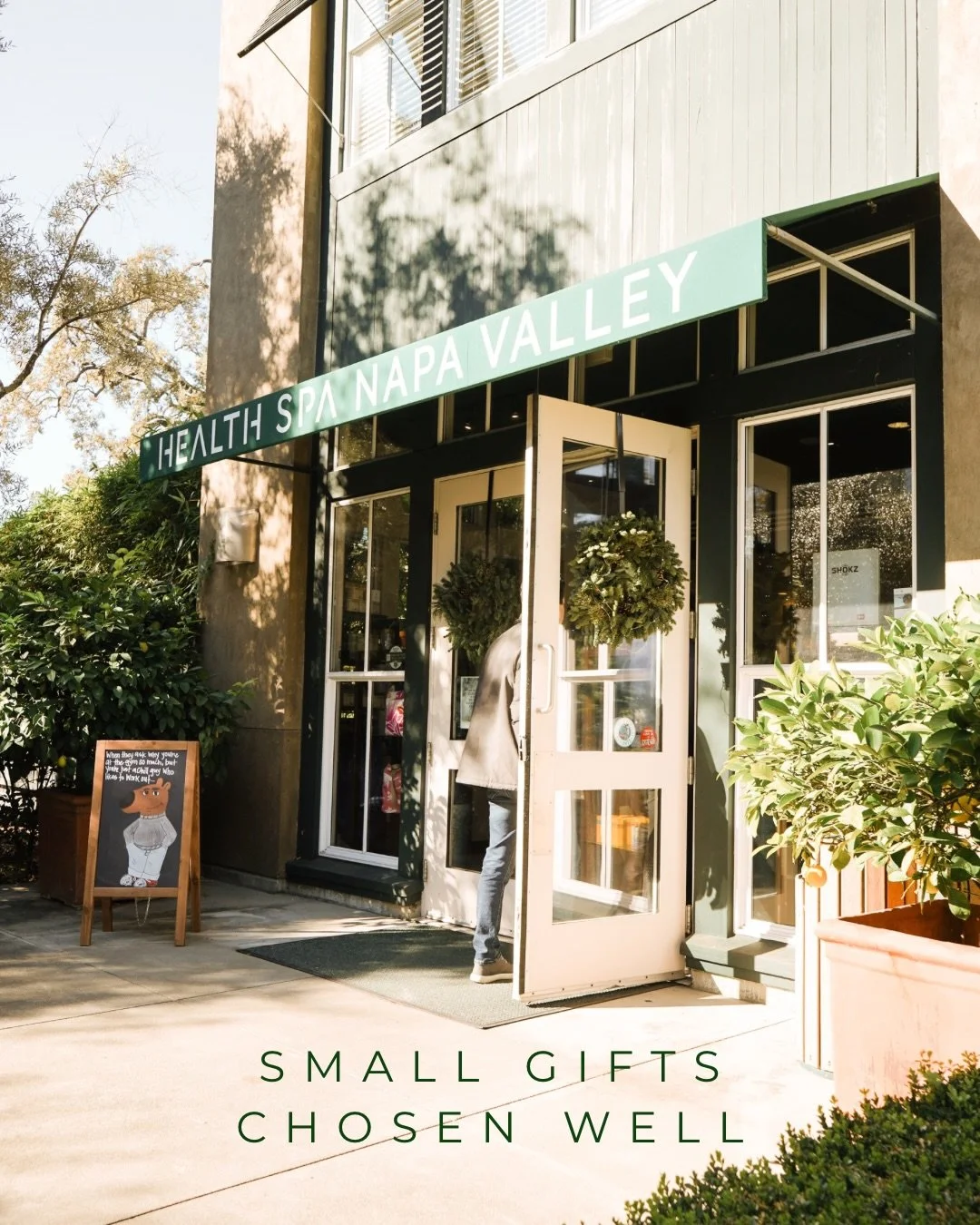 A reminder that stocking stuffers don&rsquo;t have to be throwaway.

Small, thoughtful things we genuinely love&mdash;chosen with intention.

Available in-spa. We&rsquo;re here to help. 

#stockingstufferideas #wellnessgifts #thoughtfulgifting