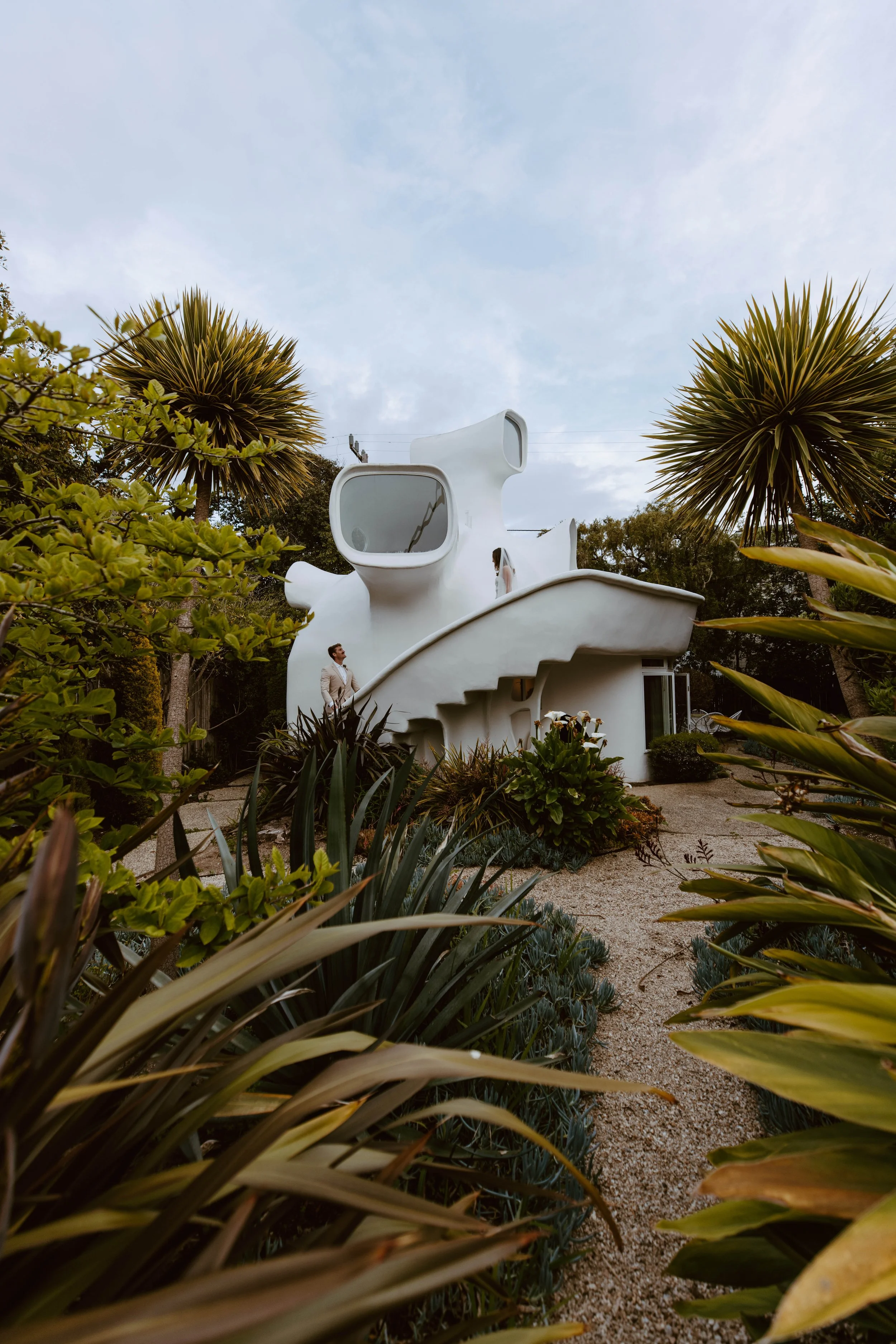 Micro wedding at big sur airbnb