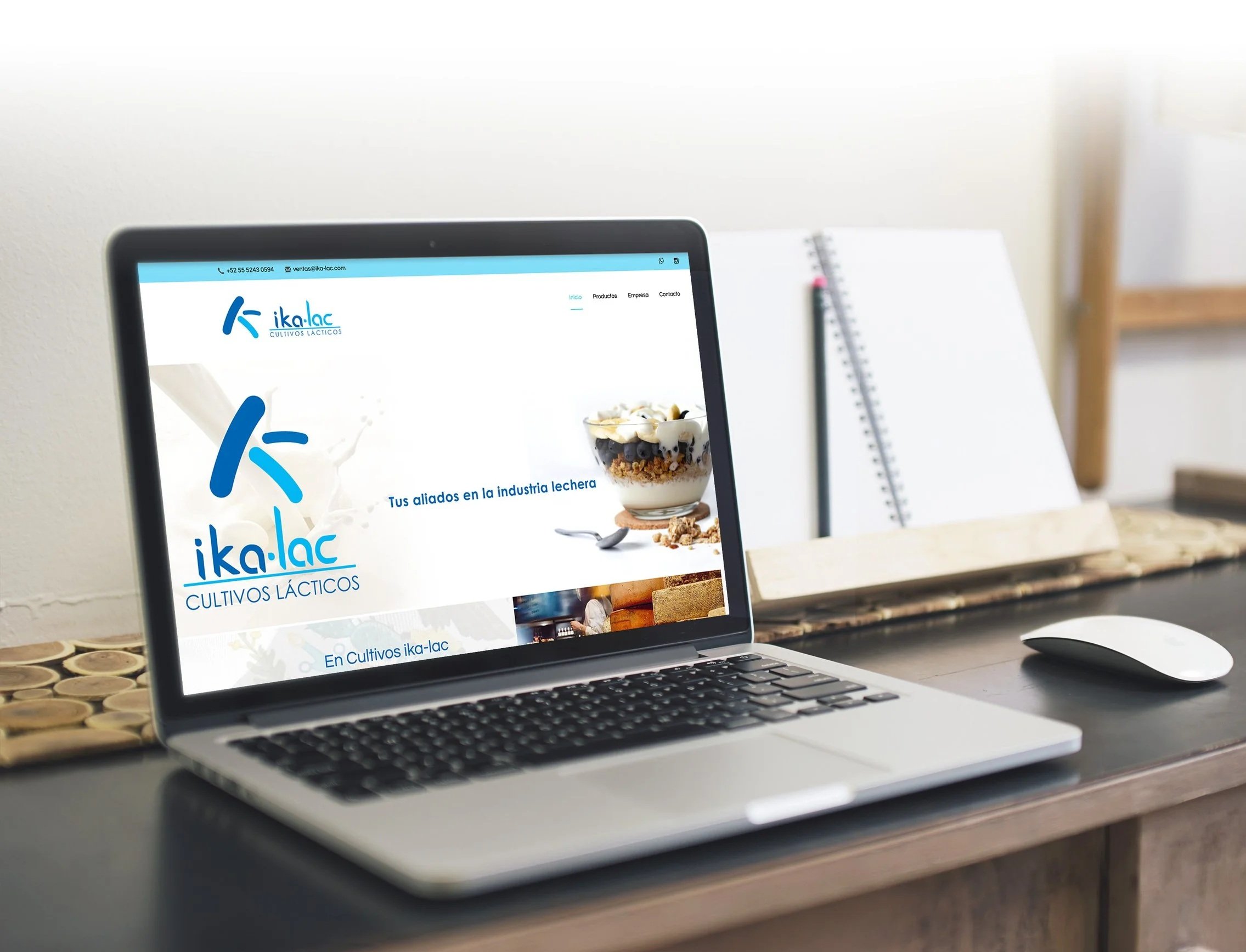 IKA LAC, Website Redesign