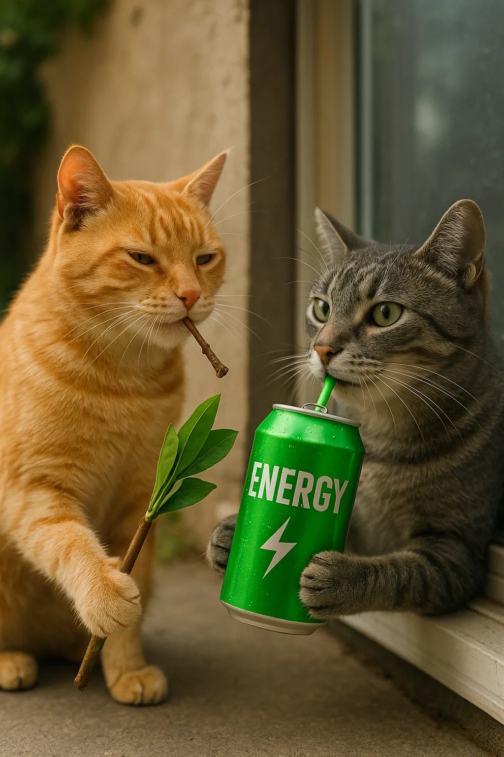 Why cats eat grass and why khat makes a good energy drink