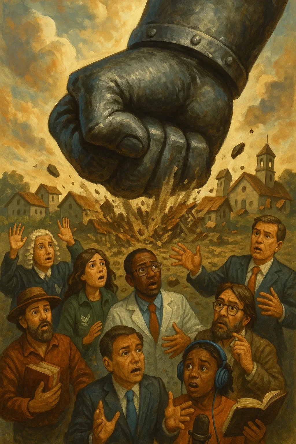 The crackdown on “leftist” groups and . . . well, mostly just that.