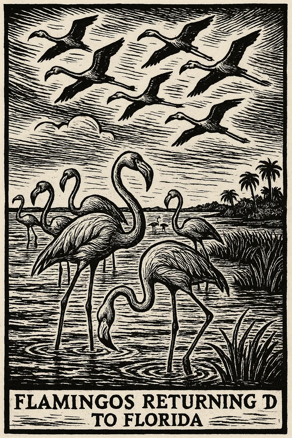 Bored Alien Antifa Flamingos Return to Florida