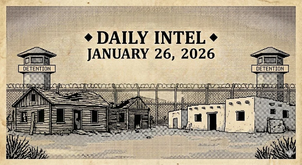 New ICE Detention Facility Literally Built On Top of Former Native American Detention Facility