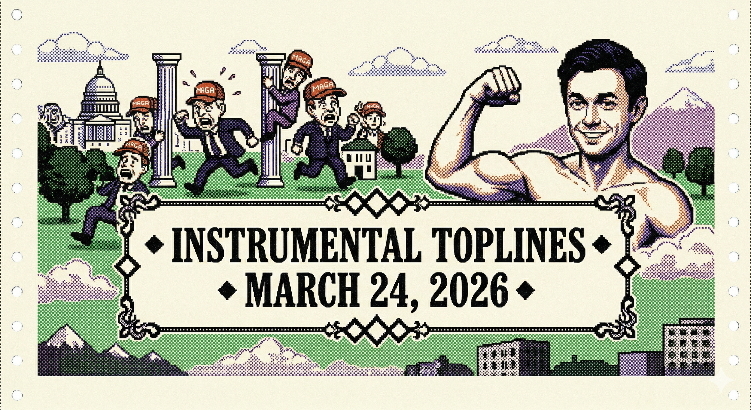 MAGA Fears Big Jon Ossoff, Trump Market Manipulation Fuels War and Vice Versa