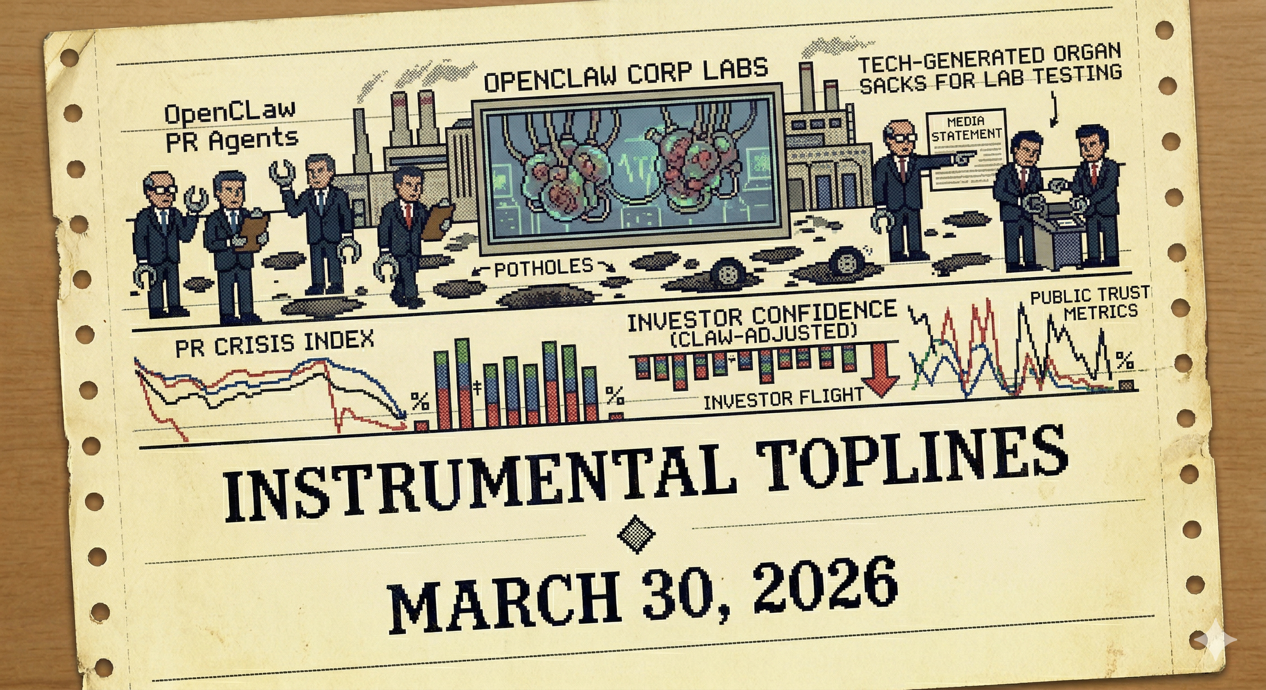 50k Troops in the Middle East, “Organ Sacks,” and an OpenClaw PR Agent Fails