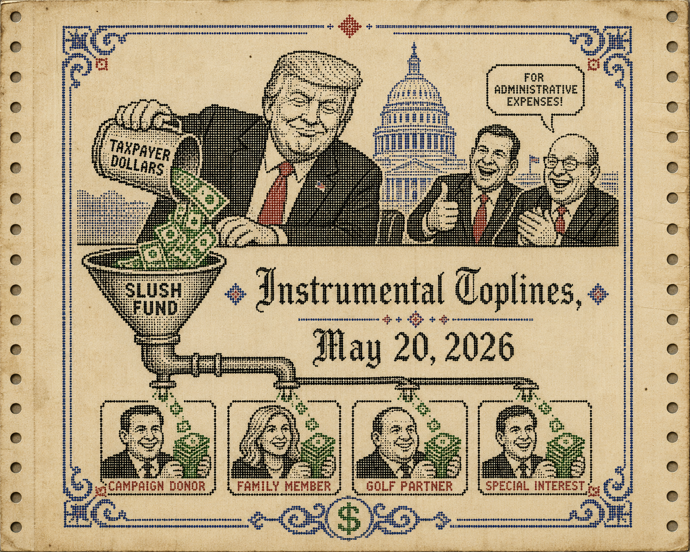 Your Tax Dollars Are Now Paying for a Slush Fund for Trump Cronies