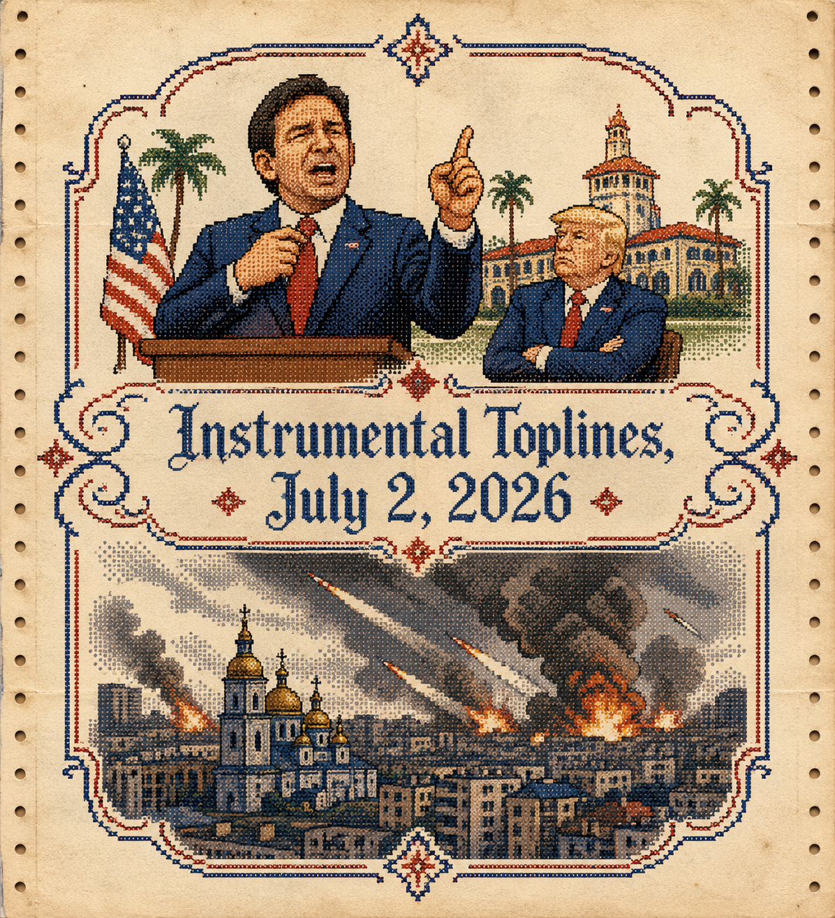 DeSantis Tries to Out-Trump Trump, Designates CAIR and Antifa “Terrorists,” Russia Bombs Kyiv, Fable Relaunched