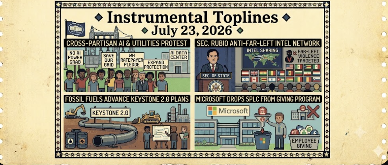 Fossil Fuel Companies Try to Launch Keystone 2.0,  Microsoft Drops SPLC