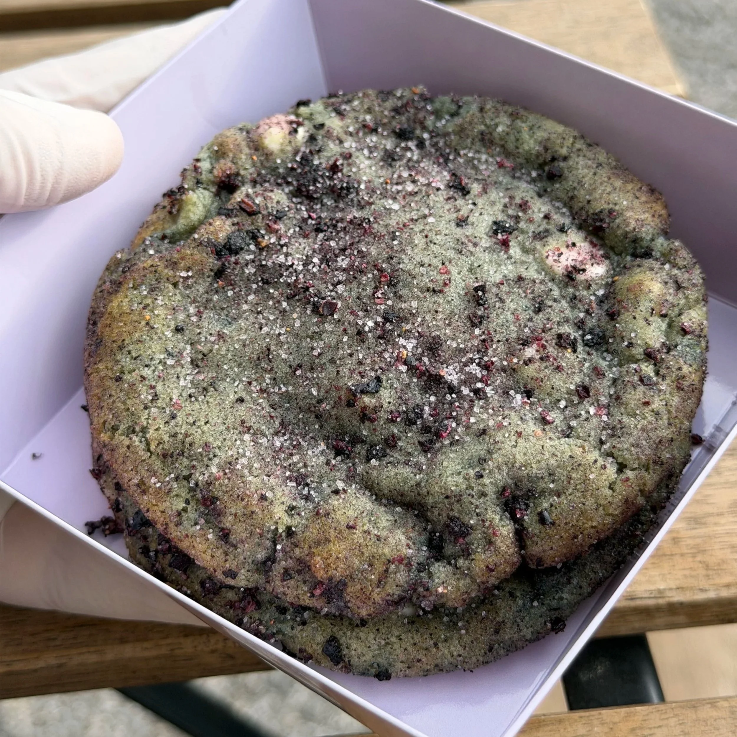 Blueberry Cheesecake Sugar Cookie
