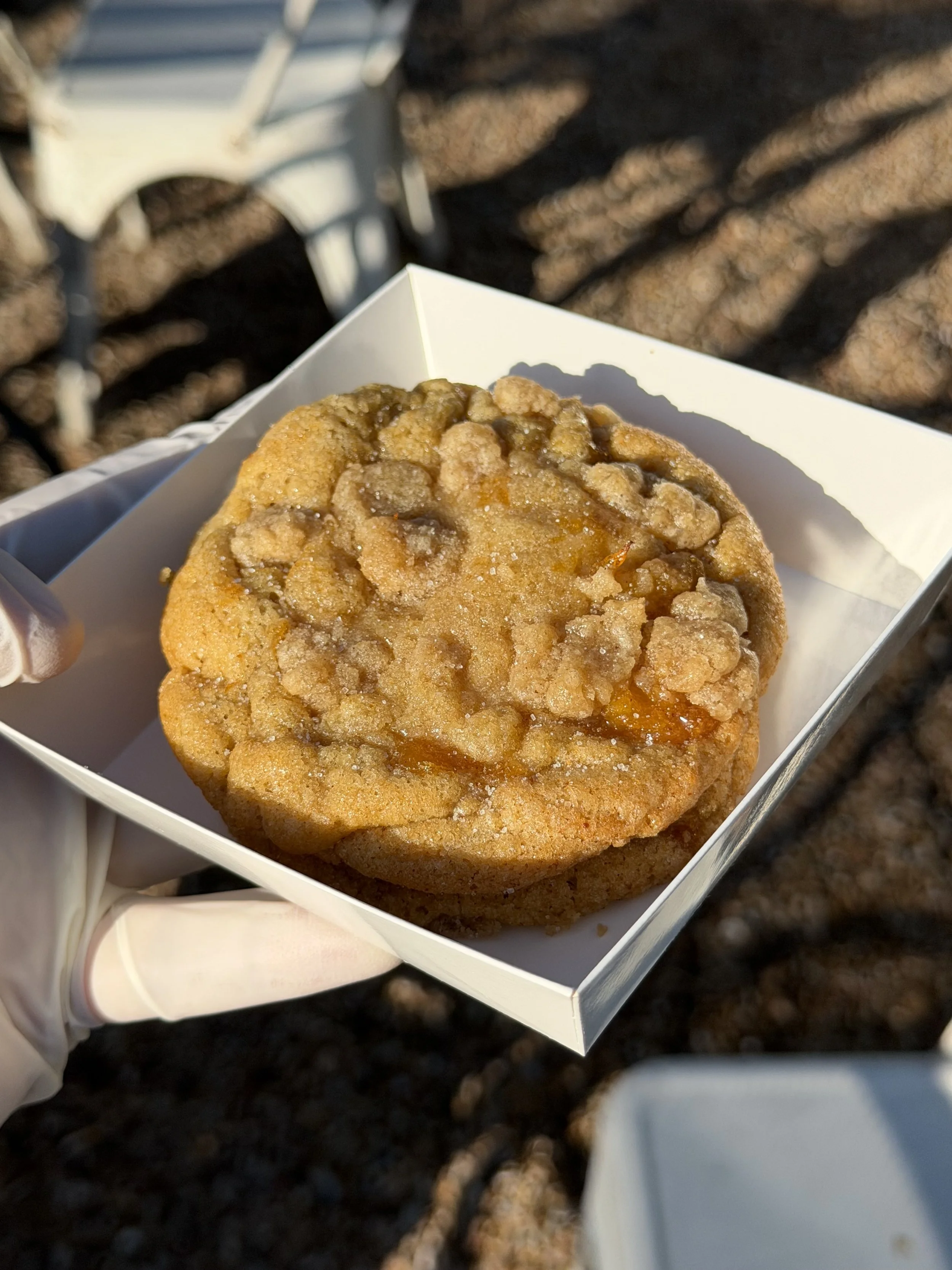 Peach Cobbler Cookie