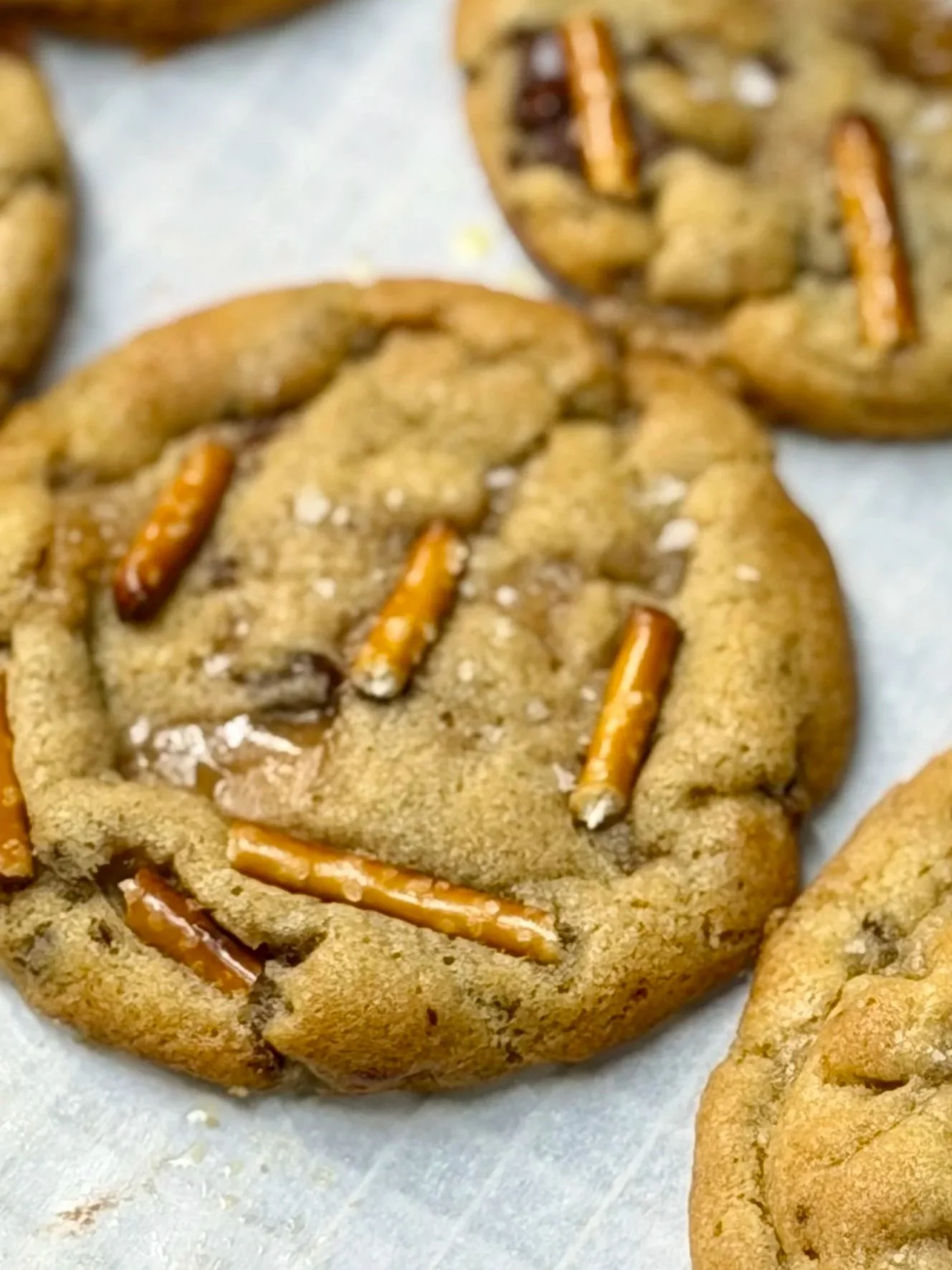 The Hyde Park Cookie with pretzels and chocolate from Salty Blonde Bakery