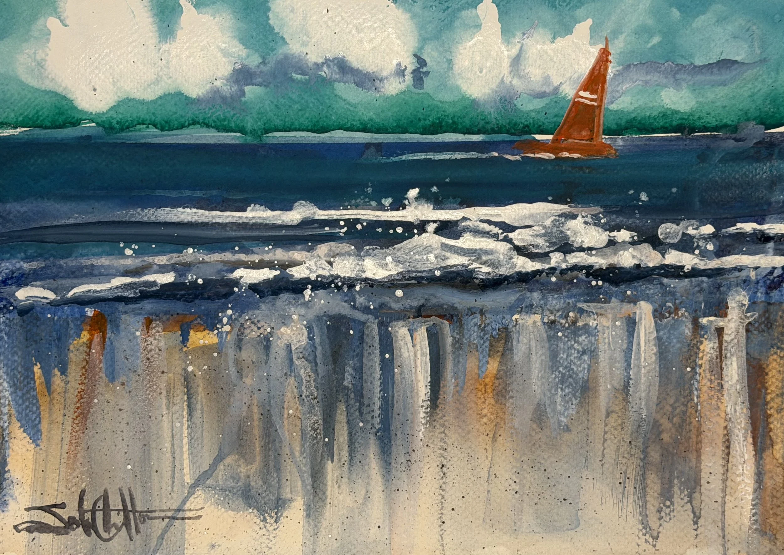 sailing into serenity