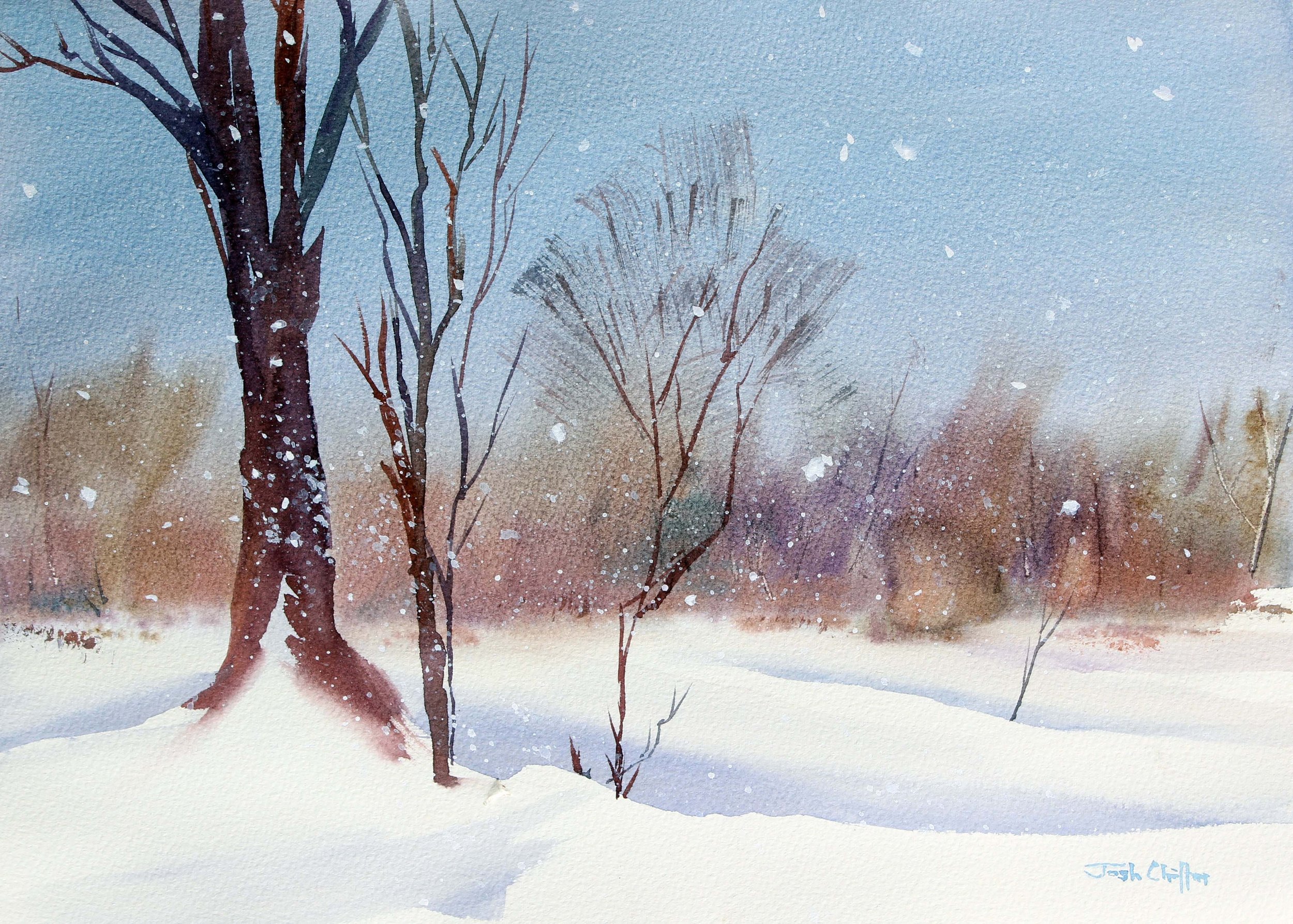 serenity in snow