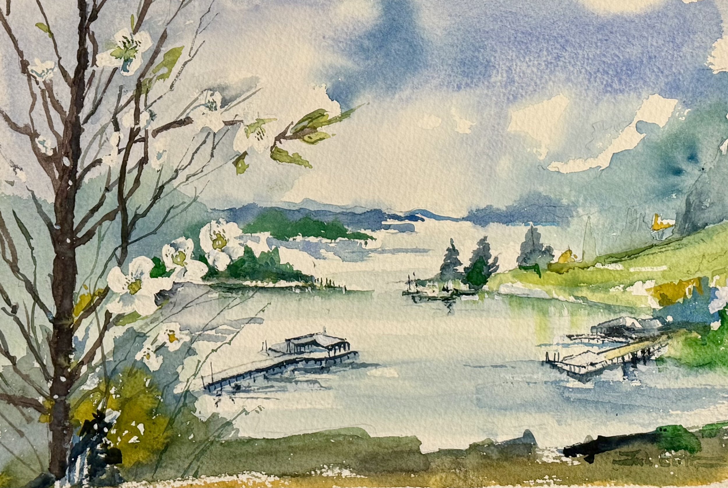 dockside blossoms