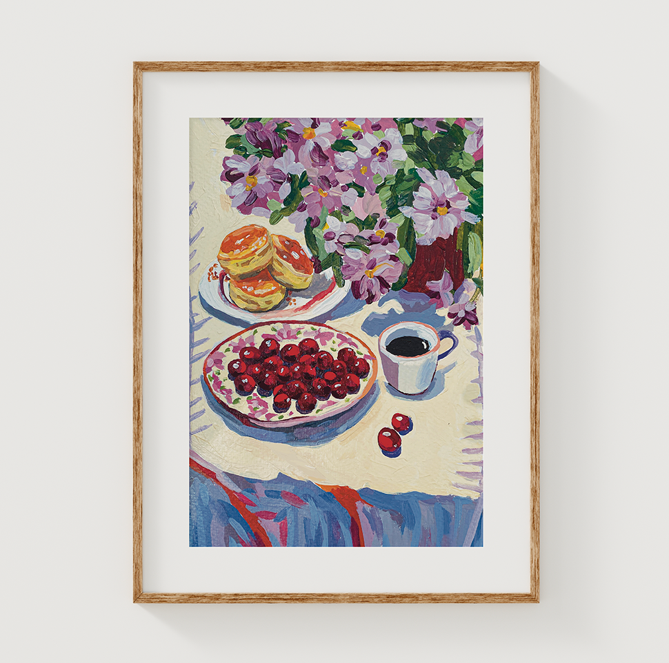 January Cranberries Framed Print.png