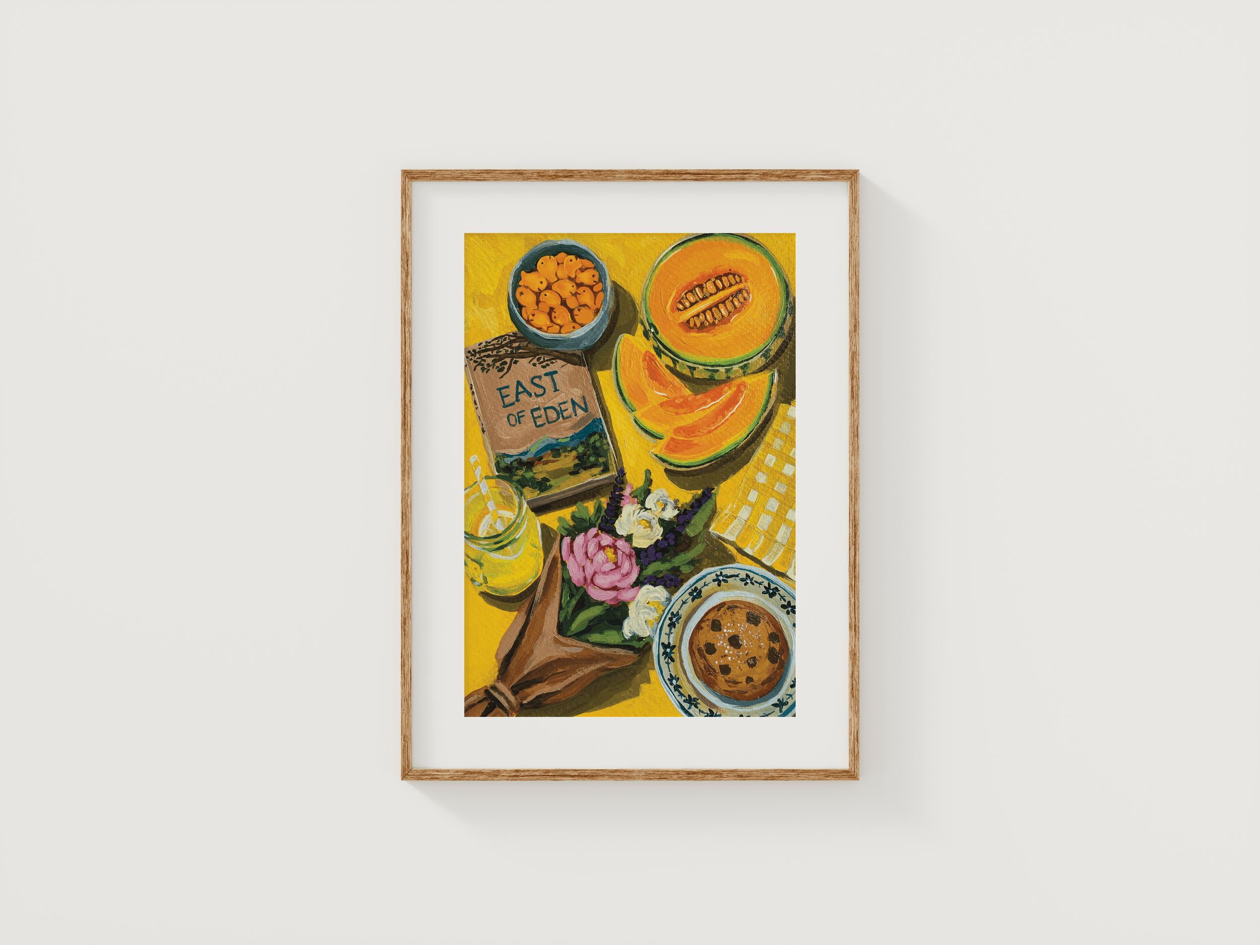 June Cantaloupe Print
