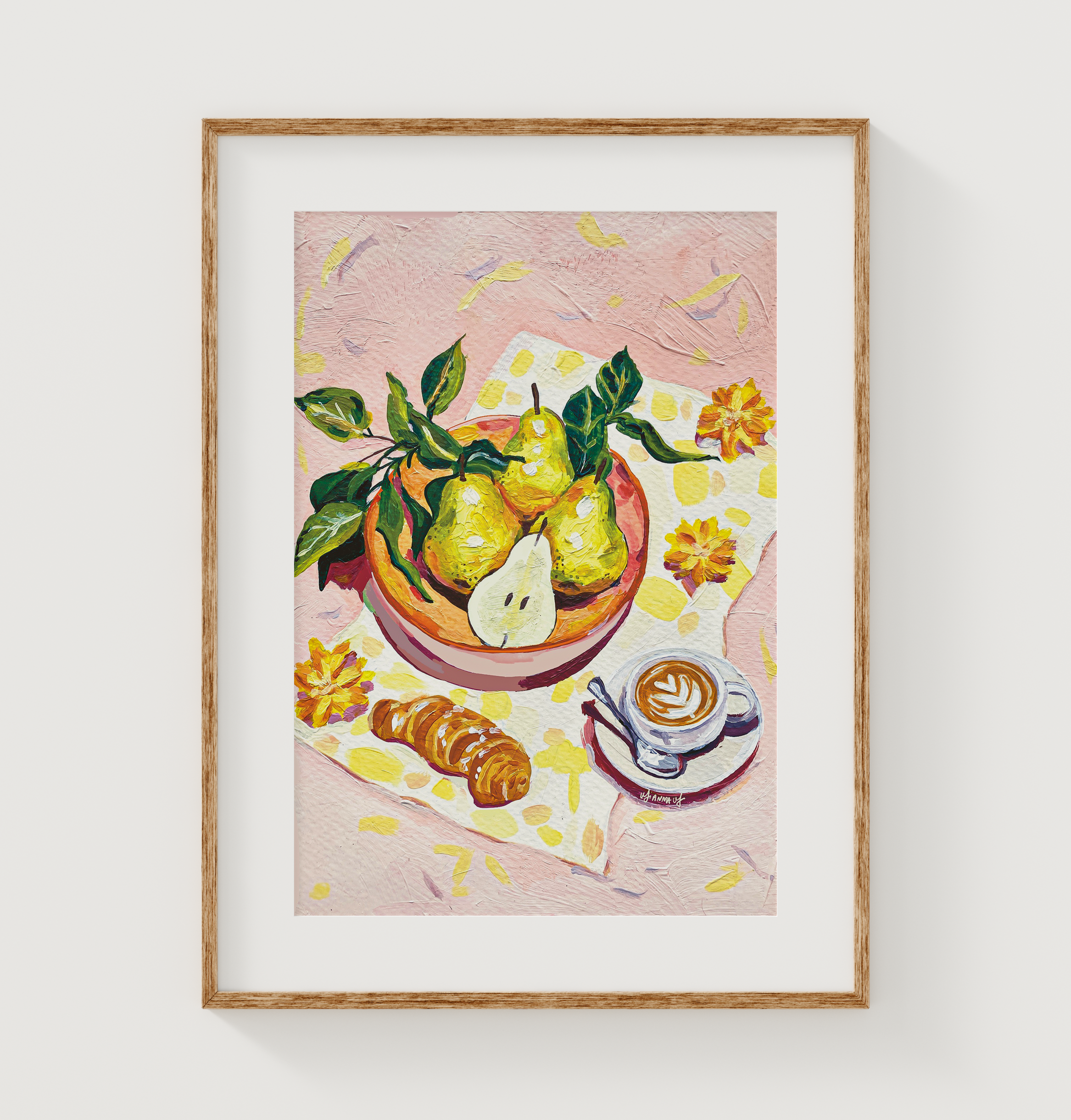 September Pears Print