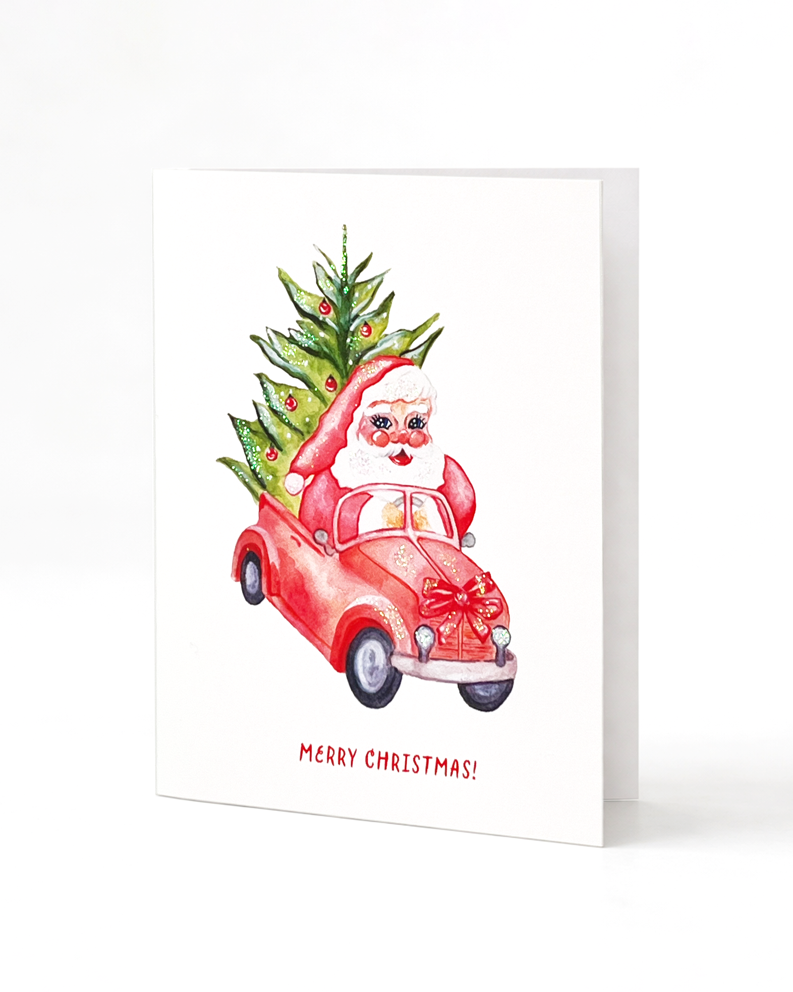 Sweet Santa Holiday Card